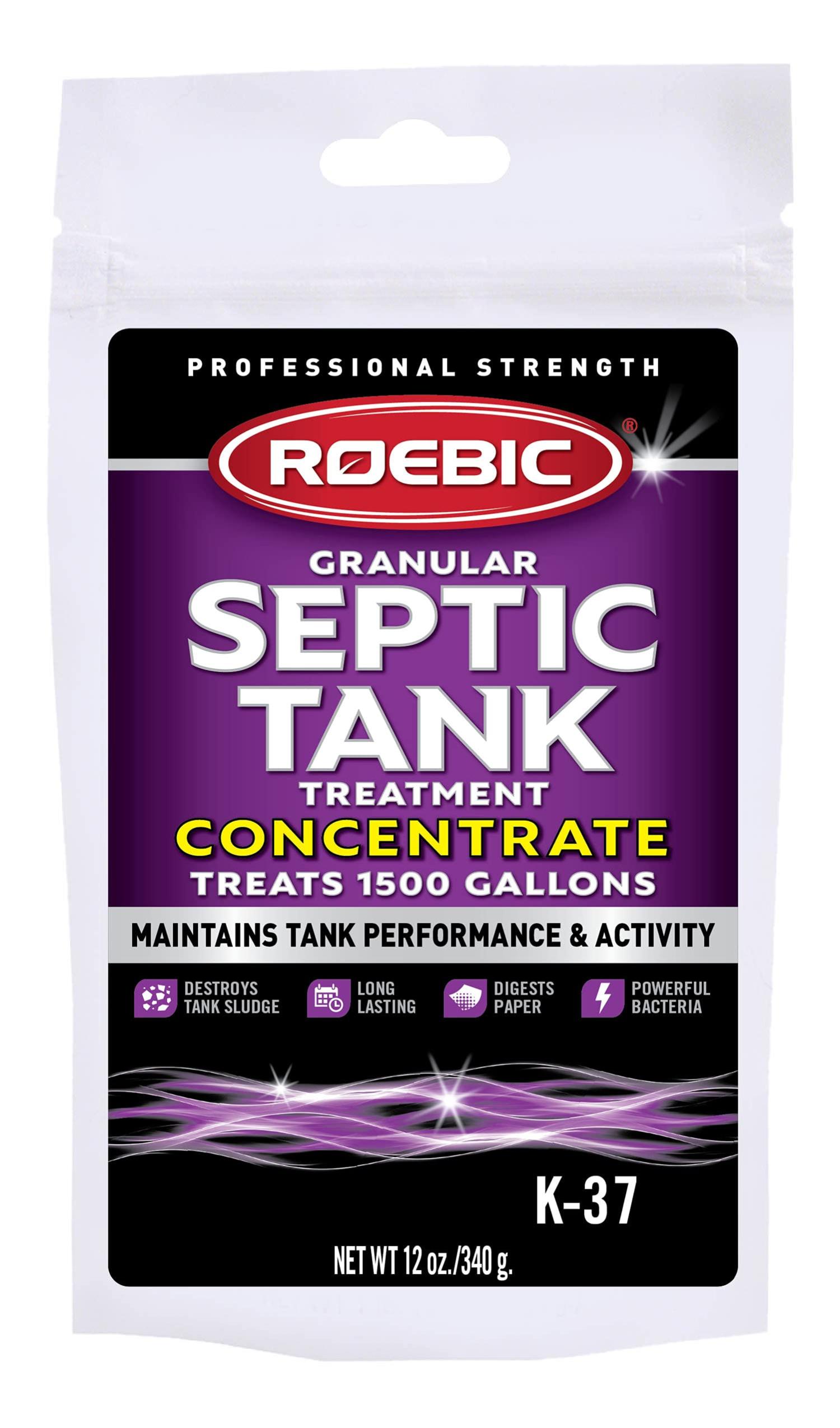 Roebic K37BAG Granular Septic Tank Treatment Concentrate, Removes