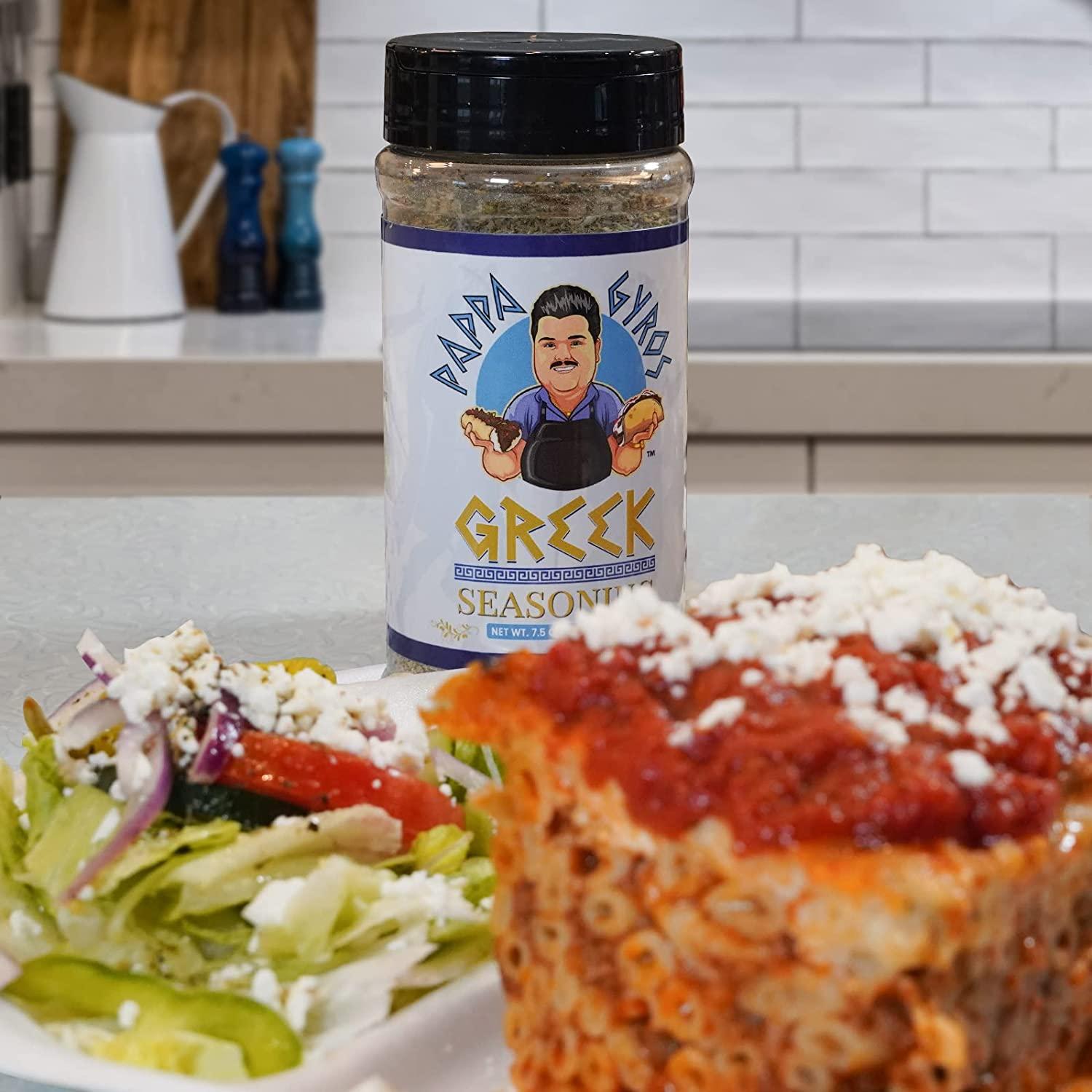 Pappa Gyros All Purpose Greek Seasoning Blend Authentic Mediterranean