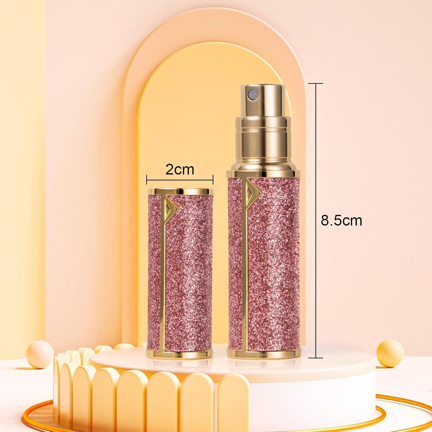 Gemice Perfume Travel Refillable Atomizer Luxury Glitter Bling