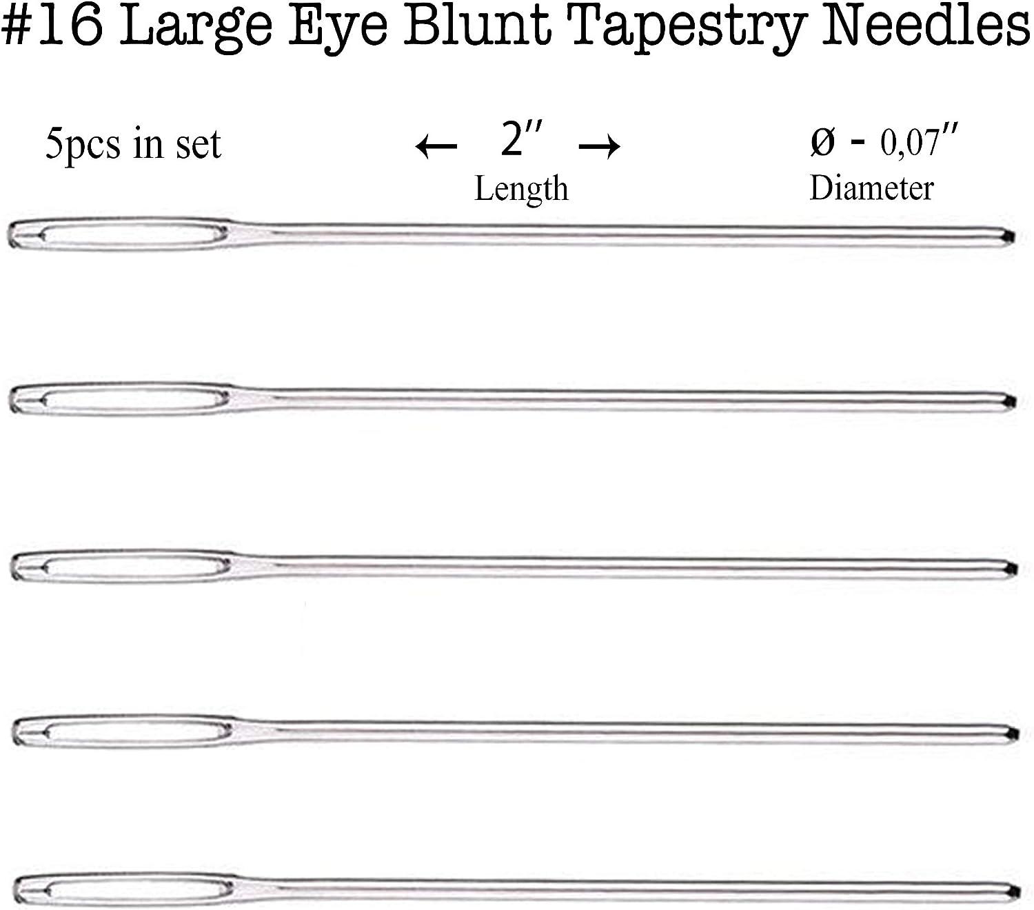 Tapestry Needles, Size 28- 25 Pack 