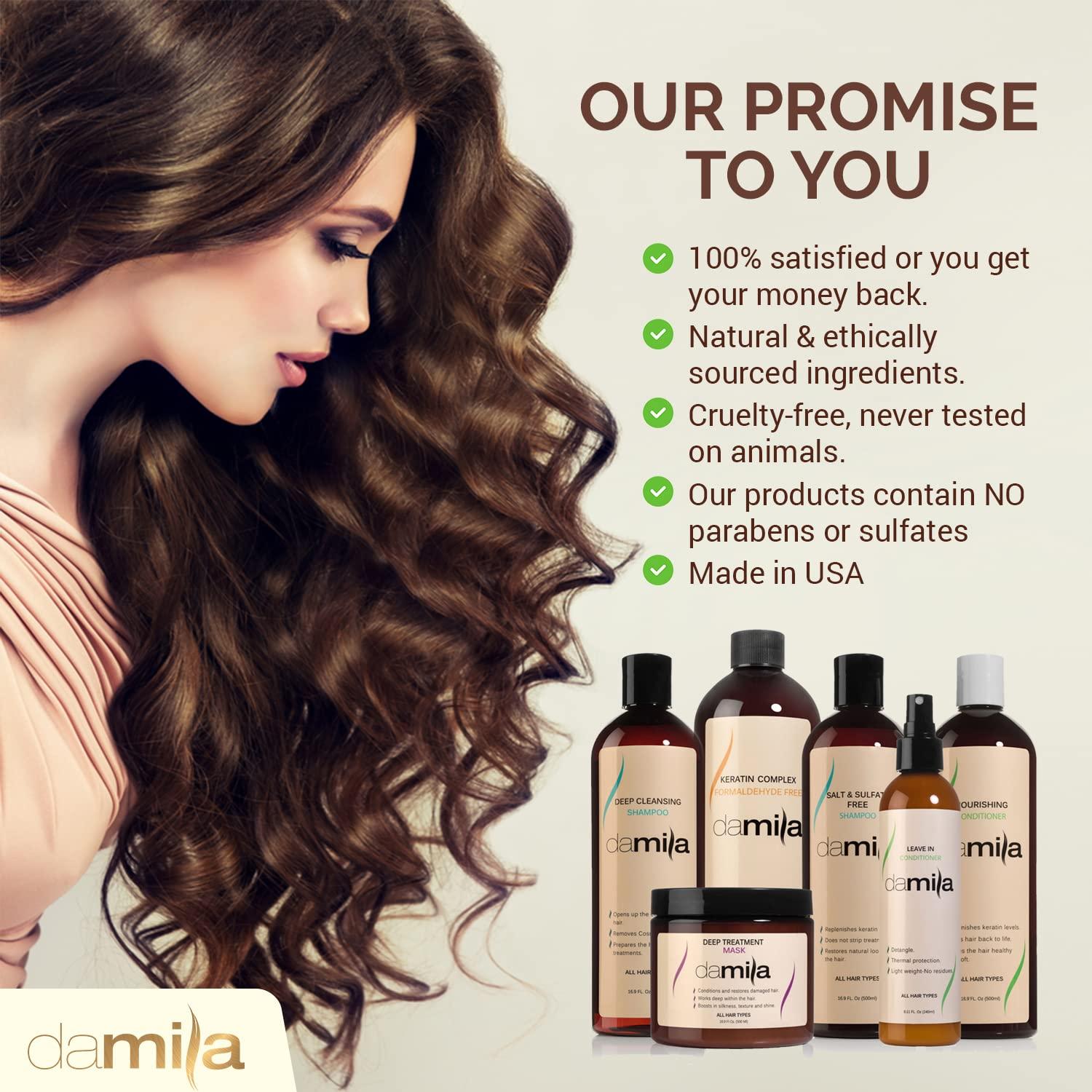 Damila Salt & Sulfate Free Shampoo & Conditioner Value Pack For