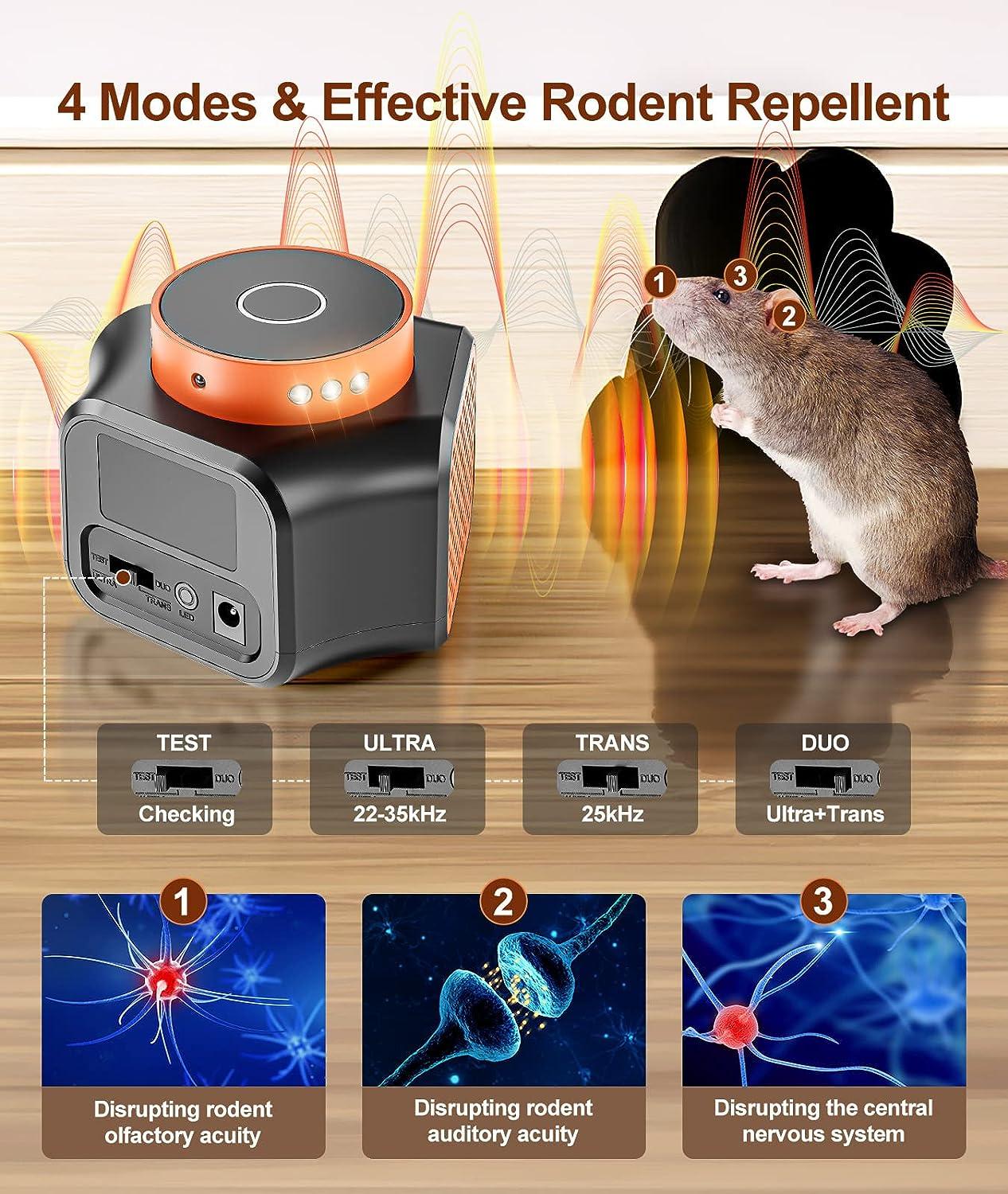 Mouse Repellent, Meilen Mice Repellent Ultrasonic Pest Repeller