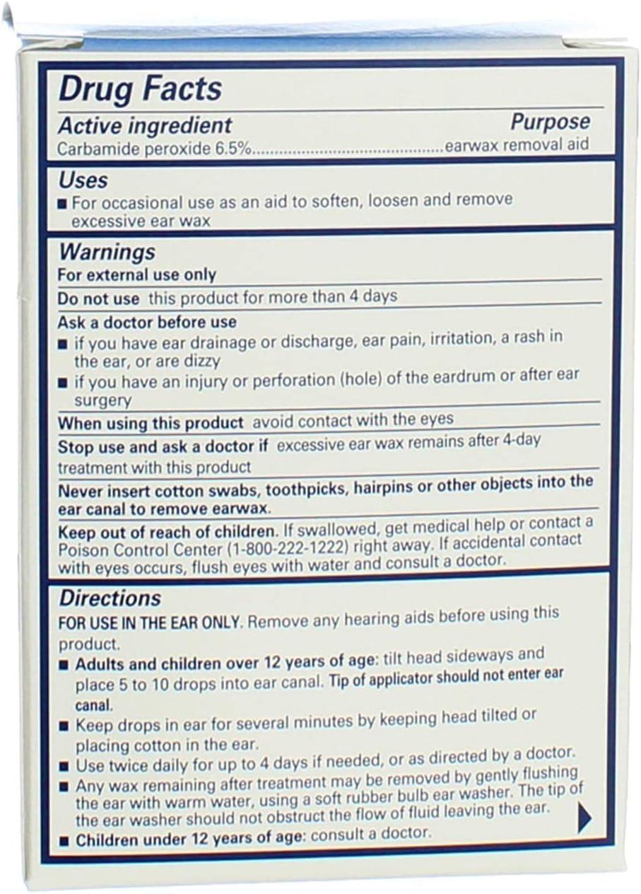 Murine Ear Wax Removal System Drops 0.5 oz (Pack of 2) Gentle & Effective Solution