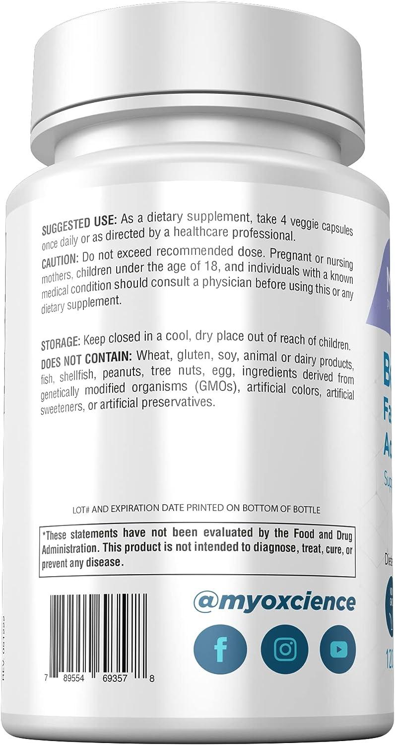 MYOXCIENCE Berberine Fasting Accelerator Berberine HCL with ALA (Alpha