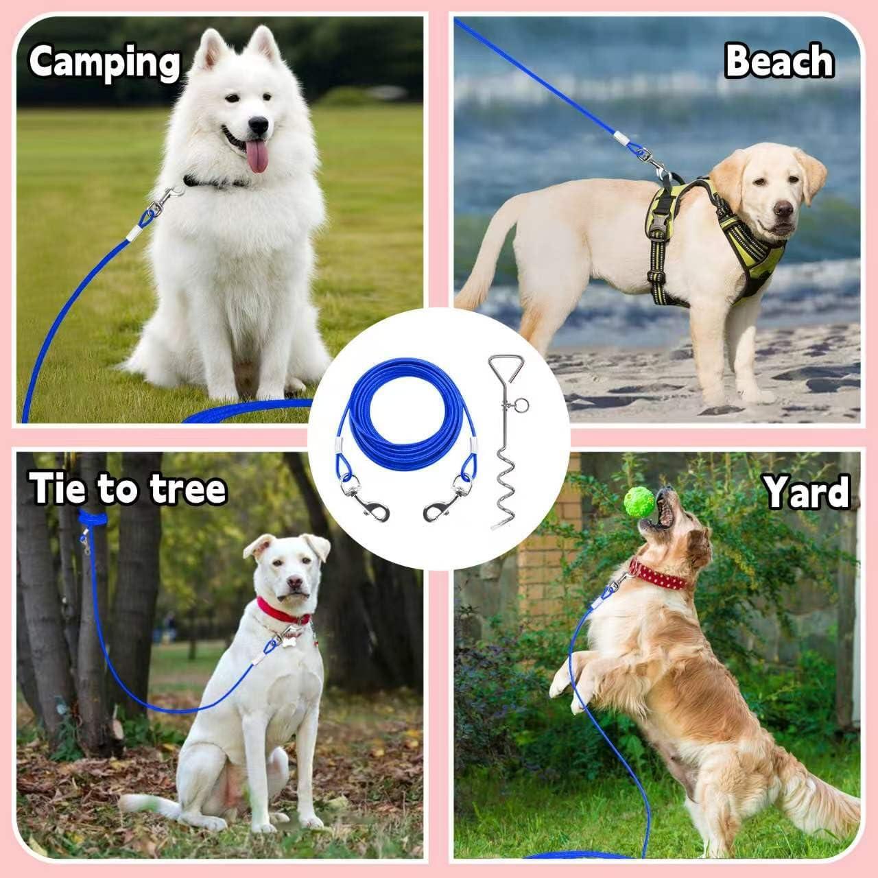 Tether Camping Dog Lead Knot-a-Hitch™ Campsite Dog Tether System Ruffwear