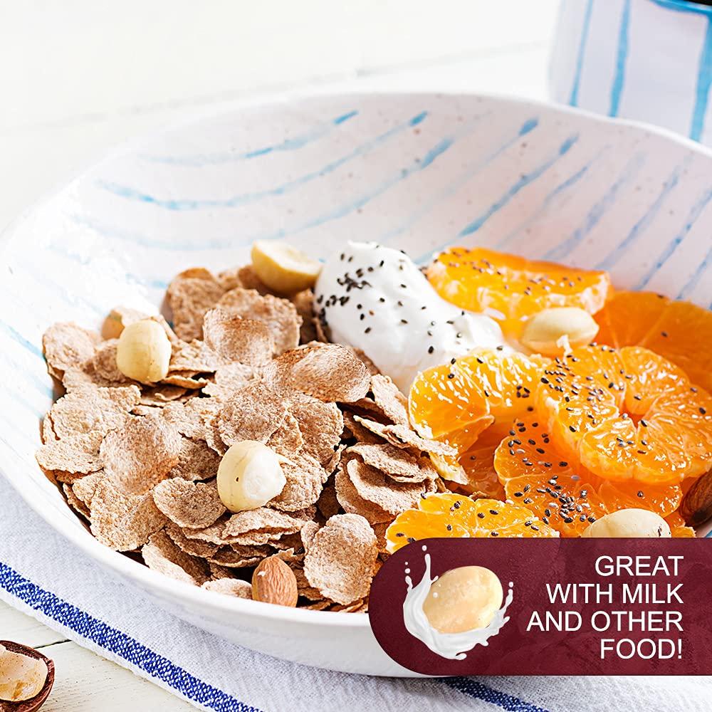 Raw Deluxe Macadamia Nuts 2 lbs Shelled & Unsalted Premium Quality Kosher Raw Macadamia Nut