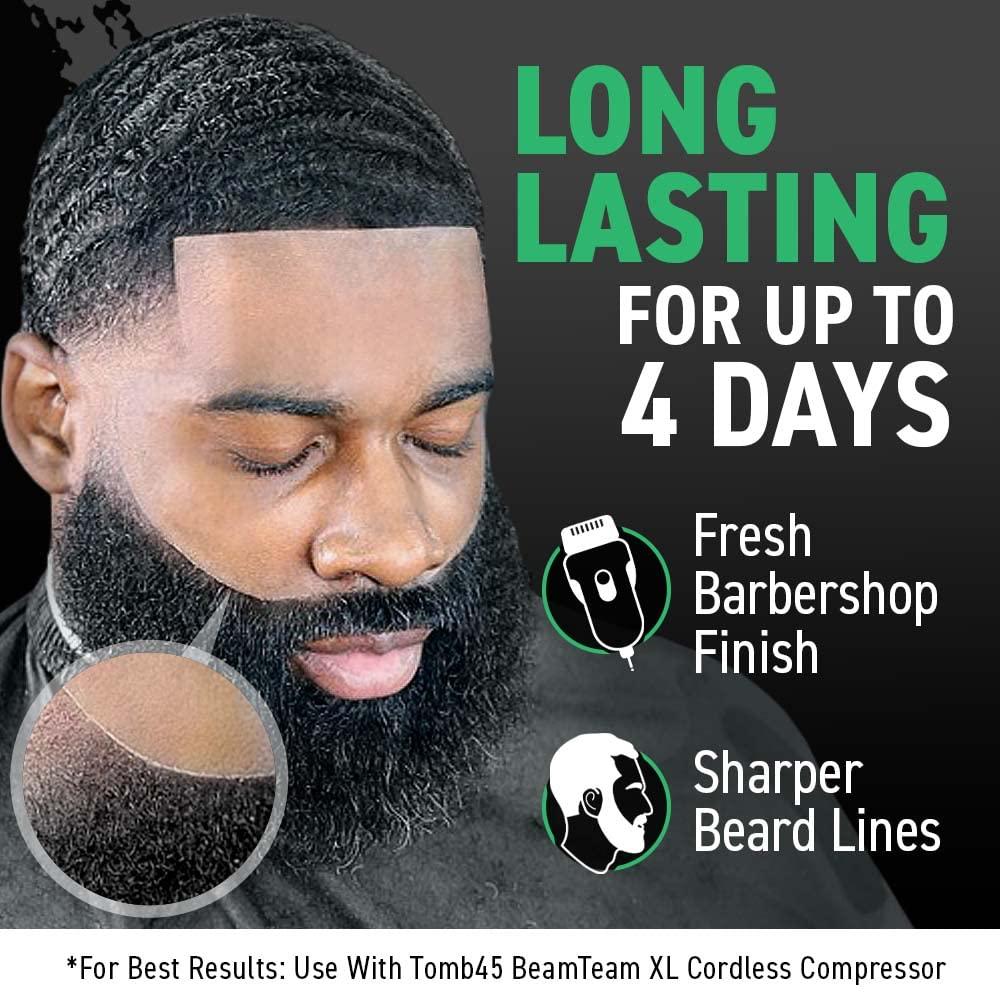 Tomb 45 NO DRIP Enhancement Color (Onyx Black), Hair Enhancer For Beard &  Lineup, Water Resistant Hairline Filler Spray, Barber Beard Liner For  Thicker & Fuller Hairstyling