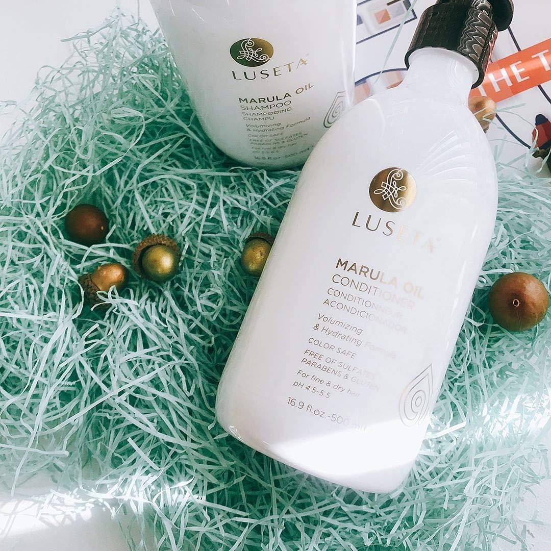 Luseta Marula Oil Hydrating Hair Shampoo and Conditioner Duo Set