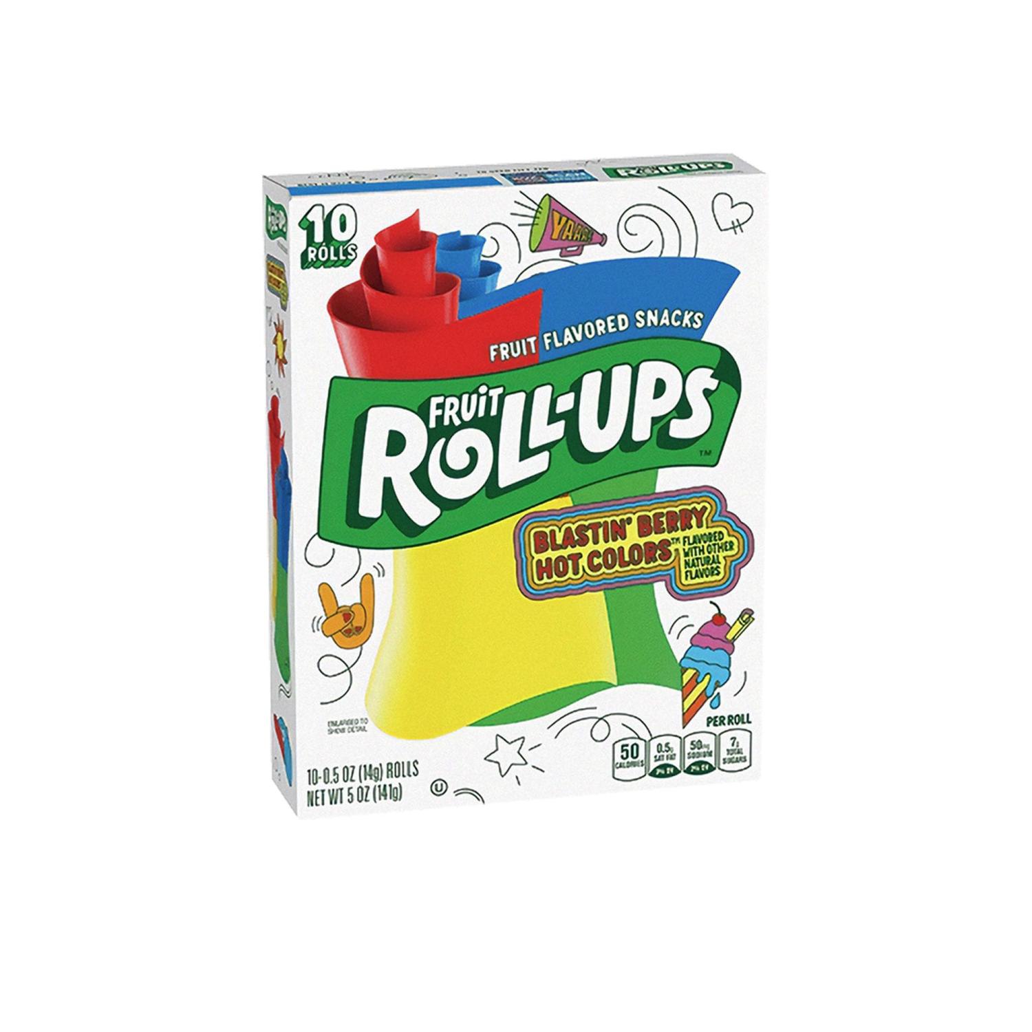 Betty Crocker Fruit RollUps by General Mills Fruit Flavoured Snack