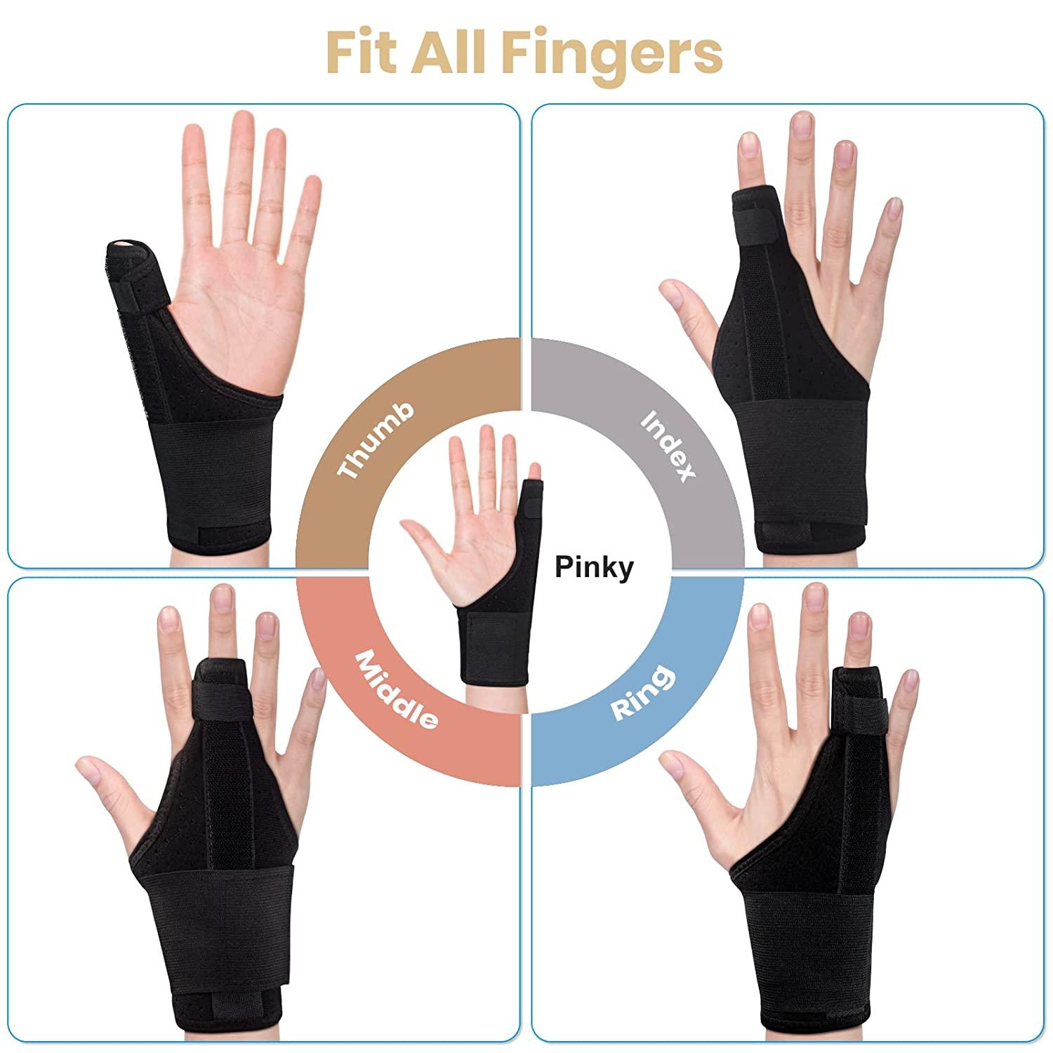 EDNYZAKRN Trigger Finger Splint Pinky Finger Brace for Pain Relief