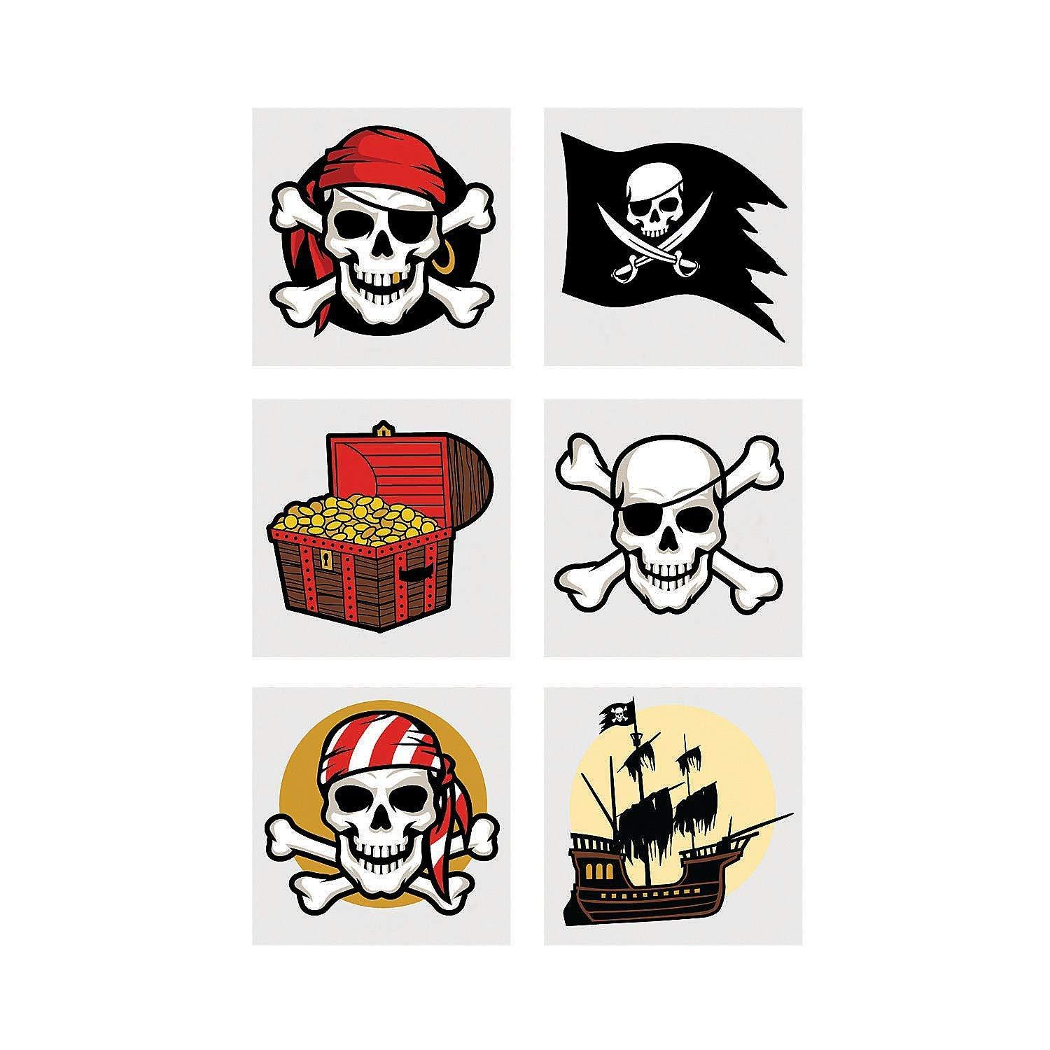 Decorative Pirate Sticker