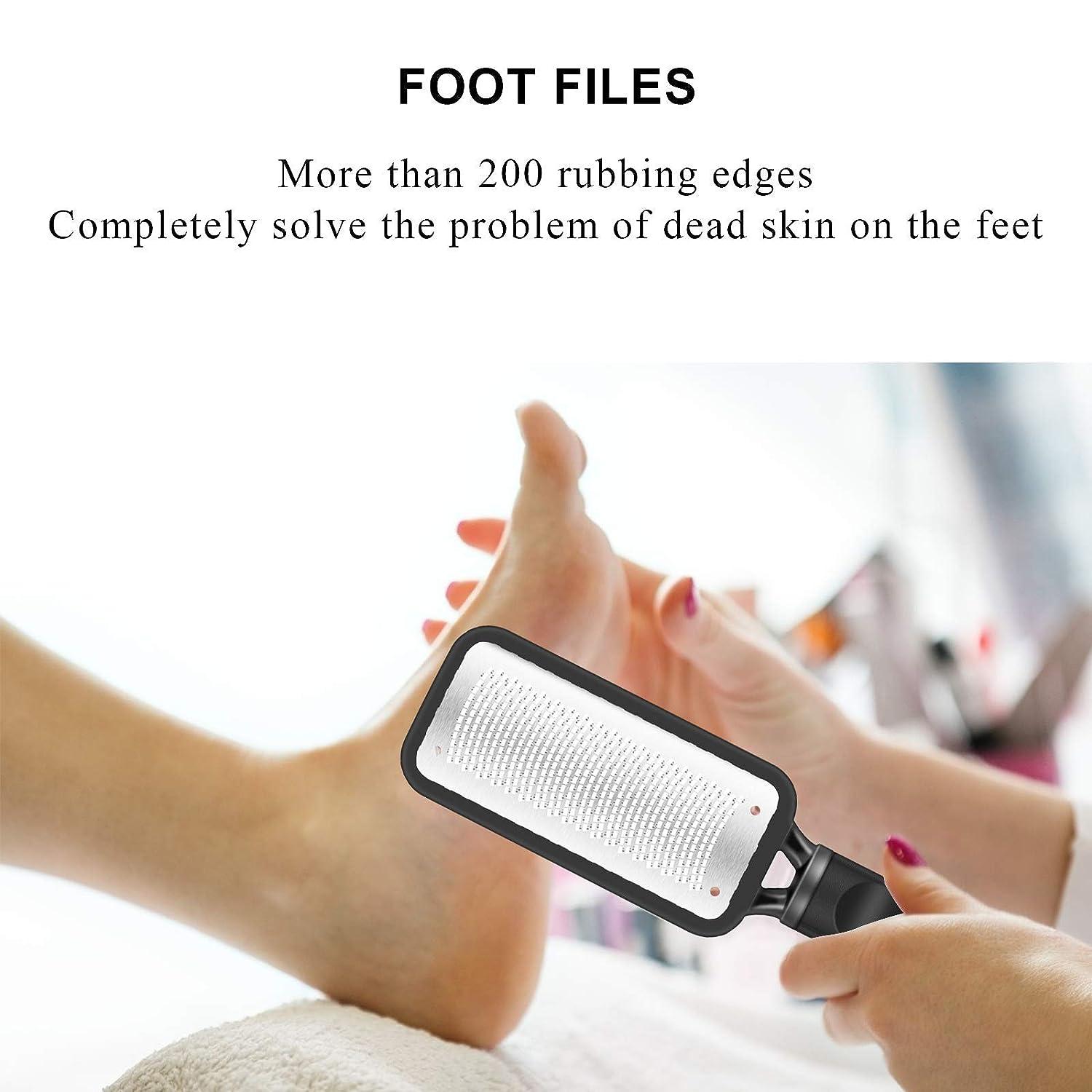 SetSail Foot File Callus Remover Metal Surface Foot Scrubber Premium  Stainless Steel Pedicure Tools Can be Used on Both Wet and Dry Feet Foot  Scraper for Dead Skin Foot Care