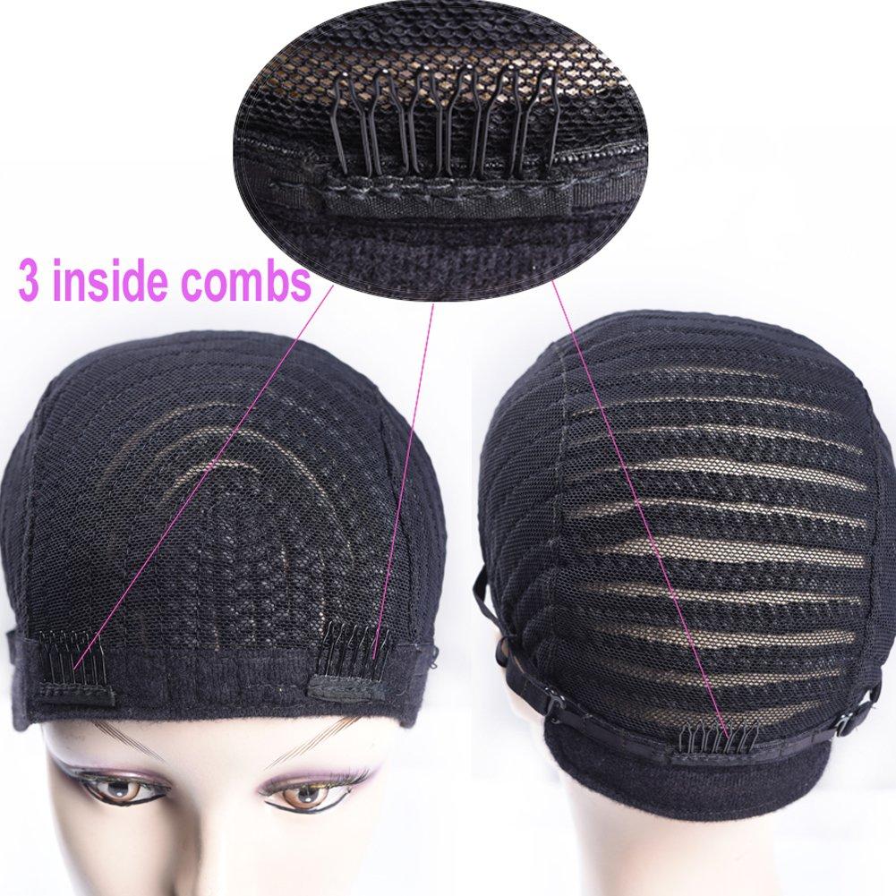 Refined Braided Wig Caps Crotchet Cornrows Cap For Easier Sew In Caps for  Making Wig Glueless Hair Net Liner Crochet Wig Caps(Cornrows Caps 1pcs)