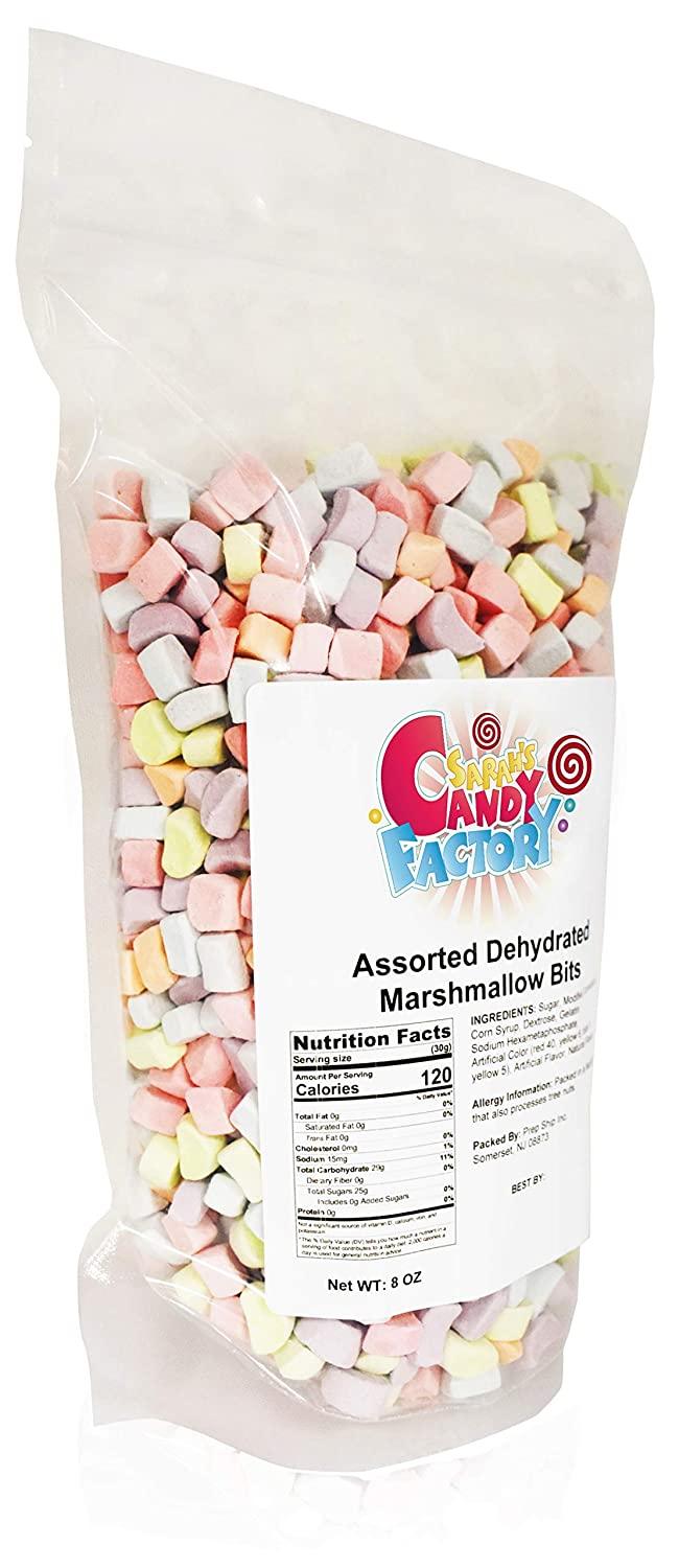 Sarah's Candy Factory Mini Dehydrated Marshmallow Bits (Assorted) in