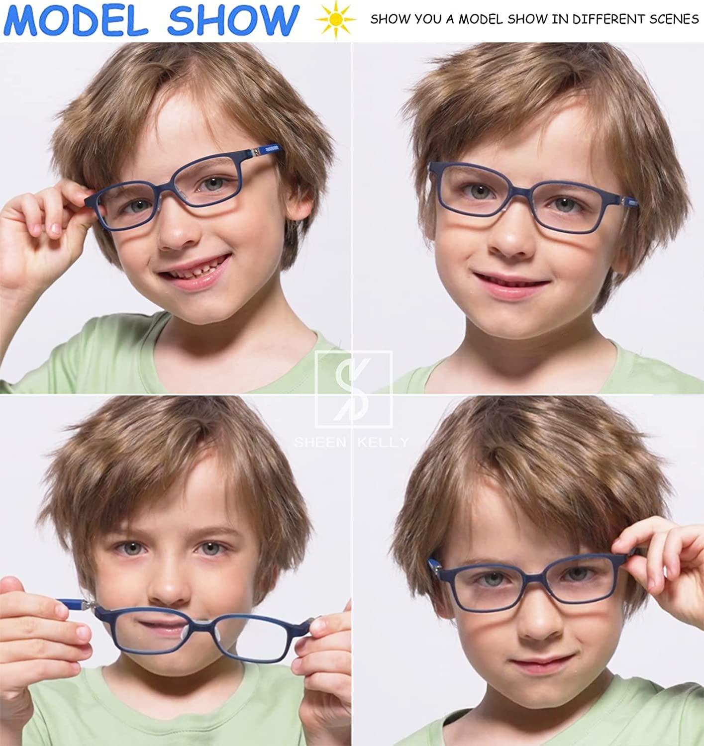 Kids Blue Light Glasses Anti-blue Light Kids Glasses Boys Girls