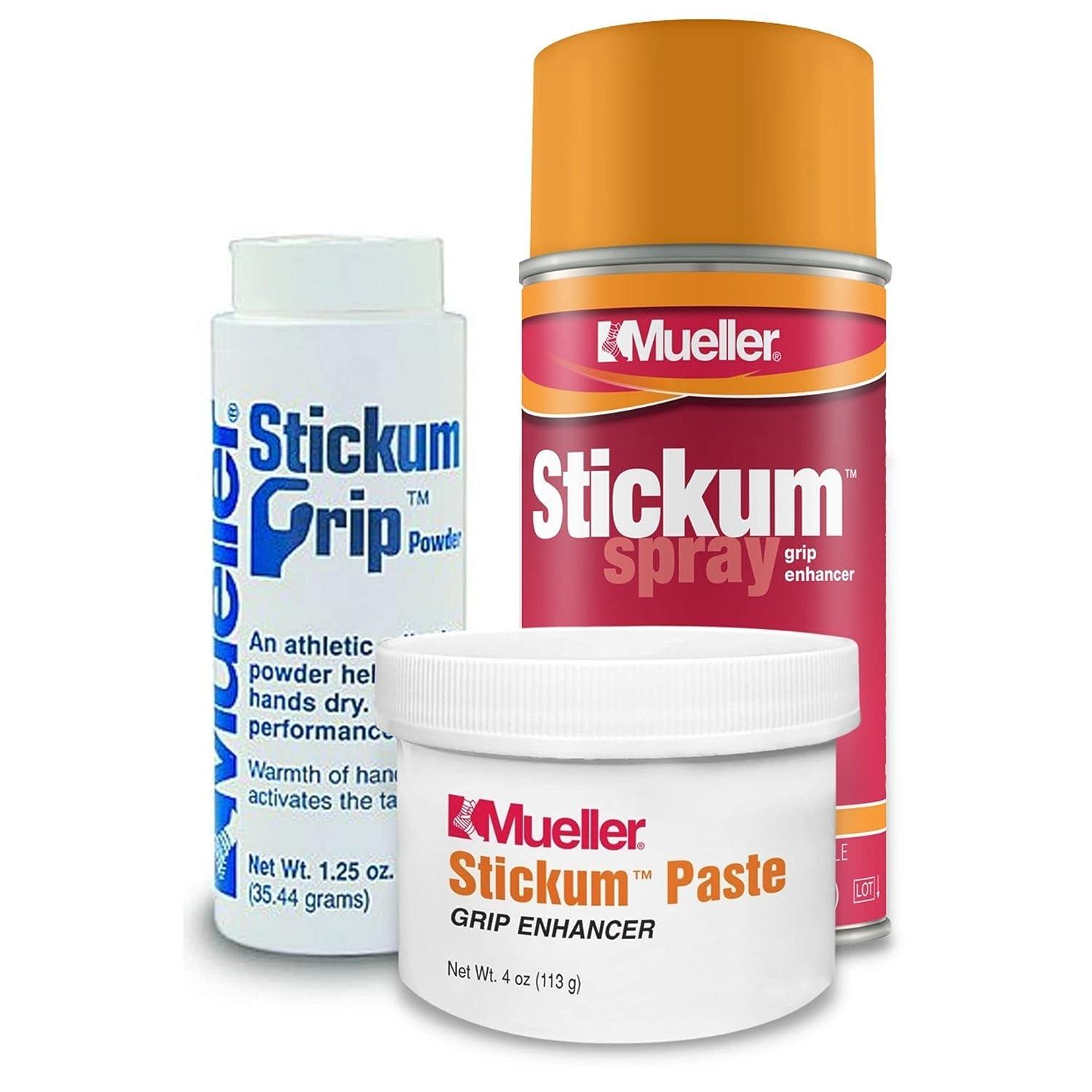 Mueller Stickum Grip Powder 1.25 oz Shaker - Fast & Easy Application!  #490751