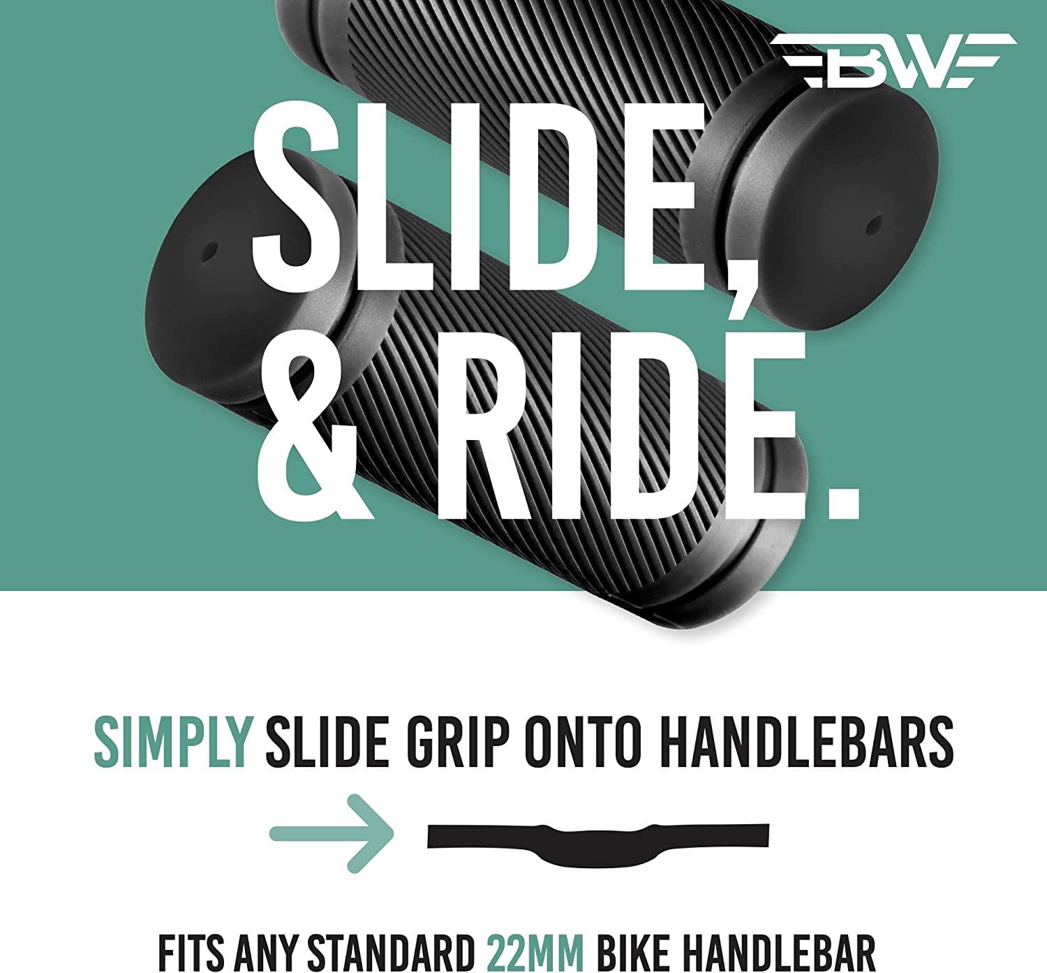 BW USA 90mm Twist Shift Grips Grip Shift Revoshift Compatible