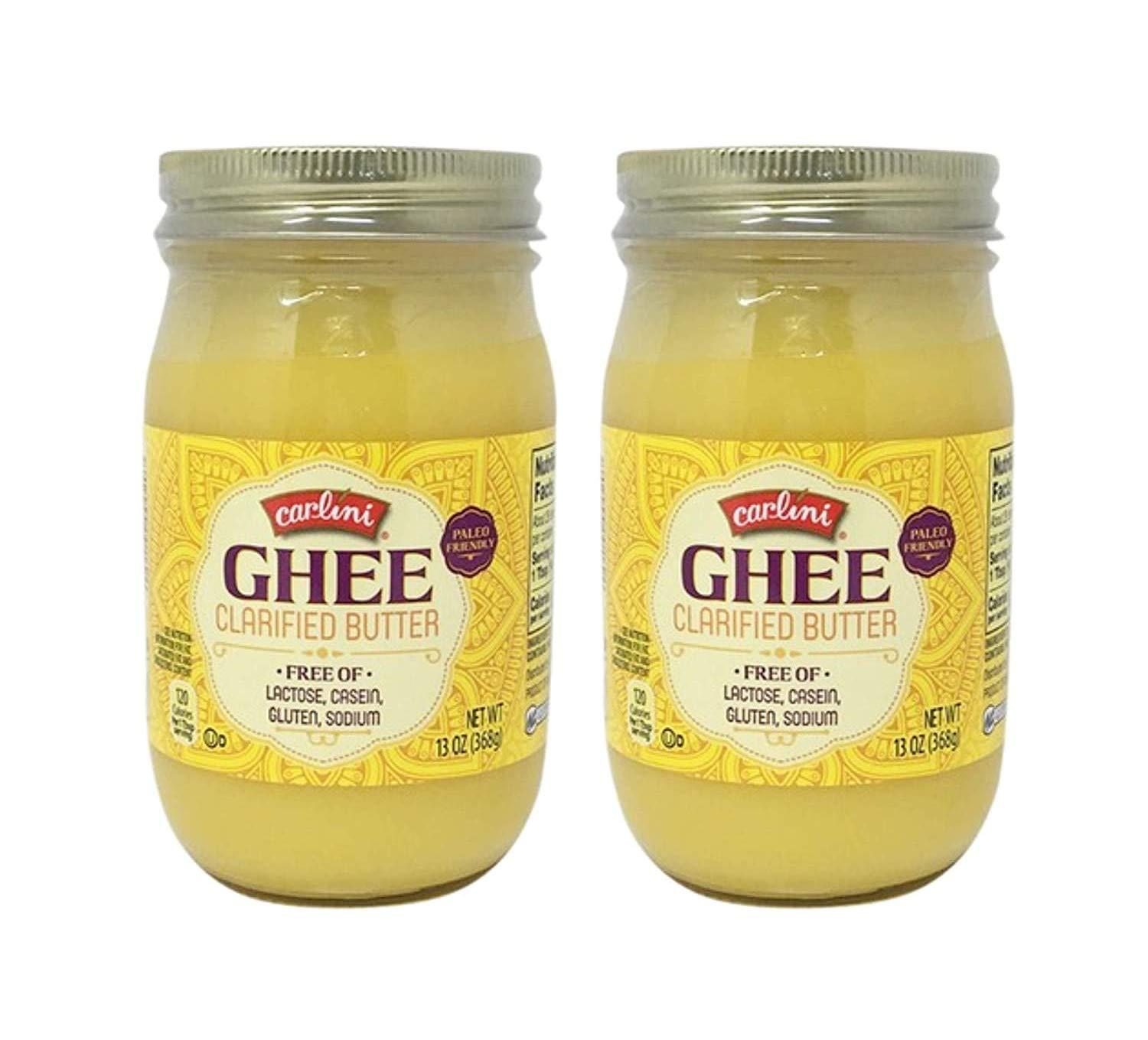 Carlini Ghee 2 Pack (26 oz.) Paleo Friendly, Lactose/Casein/Gluten
