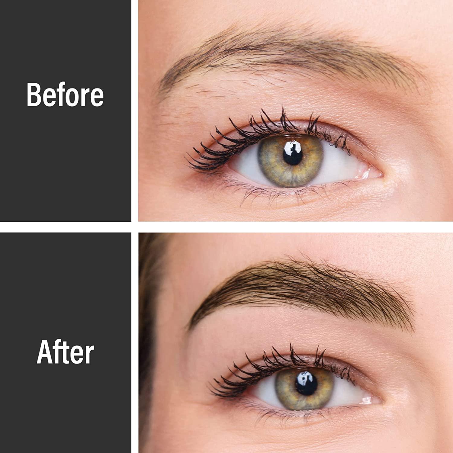 Light Brown SemiPermanent Eyebrow Tint Kit LongLasting Color for 4