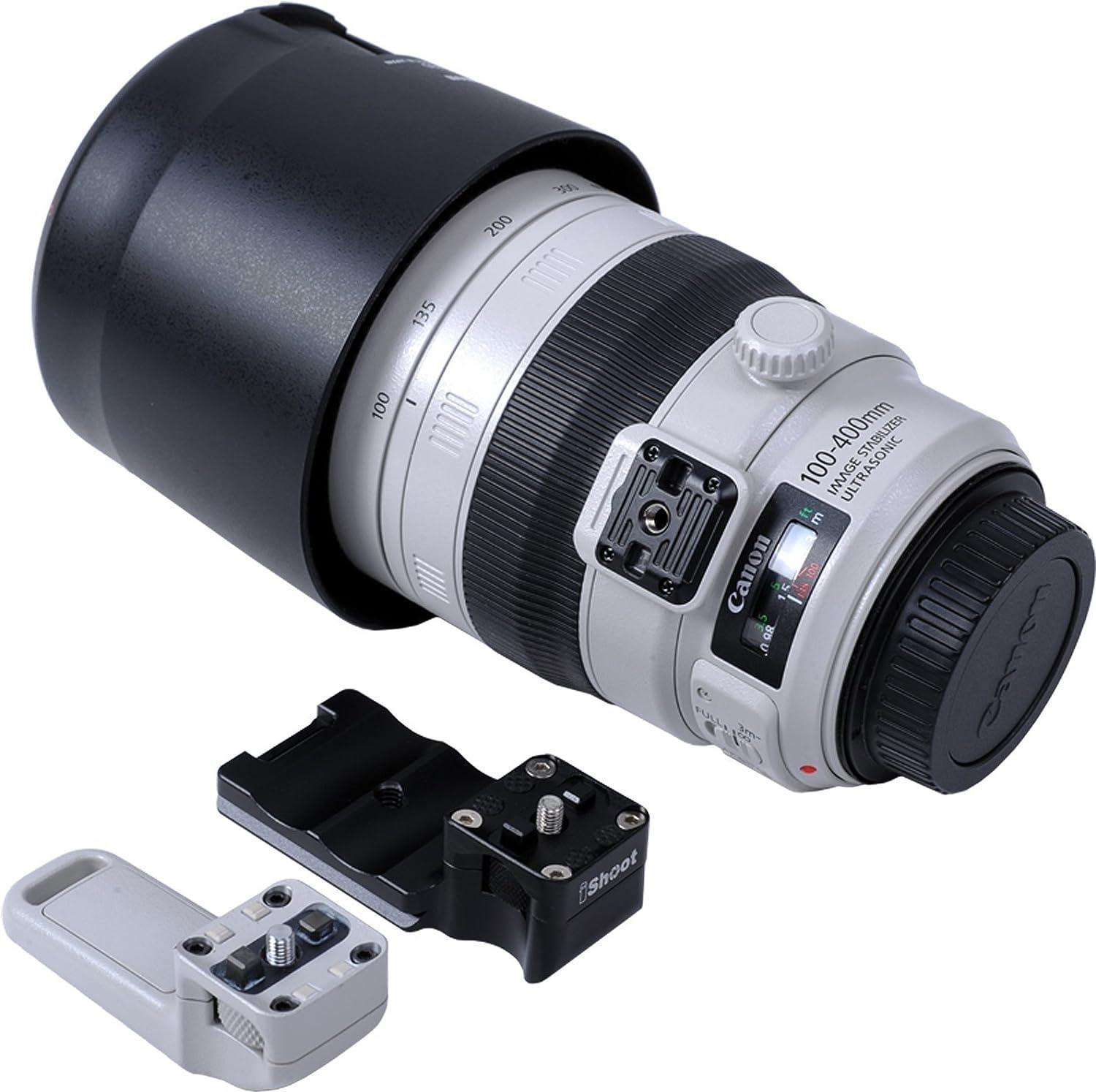 Lens Collar Foot Tripod Mount Ring Stand Base for Canon EF 100-400mm f/4.5-5.6L IS II USM Bottom is Camera Quick Release Plate Compatible with Ball Head of Arca-Swiss Standard Interface Lens Collar Foot Tripod Mount Ring Stand Base for Canon EF 100-400mm f/4.5-5.6L IS II USM Bottom is Camera Quick Release Plate Compatible with Ball Head of Arca-Swiss Standard Interface