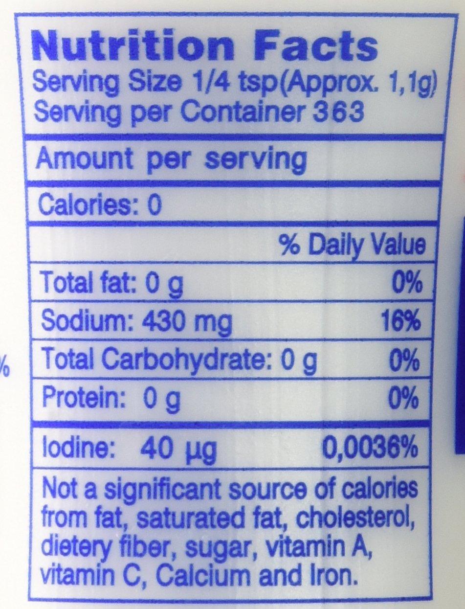 Kalas Classic Greek Iodized Sea Salt (400 Gram) 14.11 Ounce (Pack of 1)