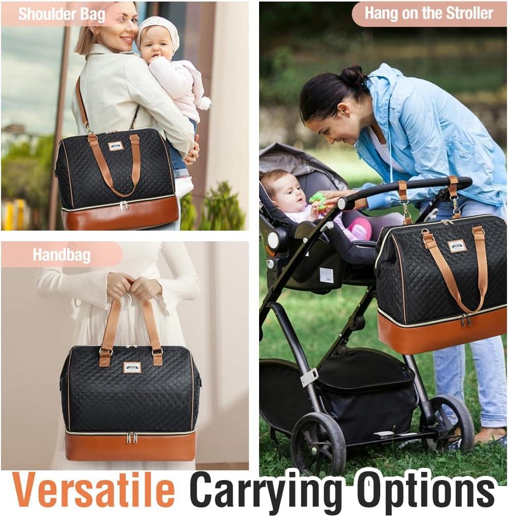 Baby Bag Lekebaby Large Diaper Bag Backpack With Changing P