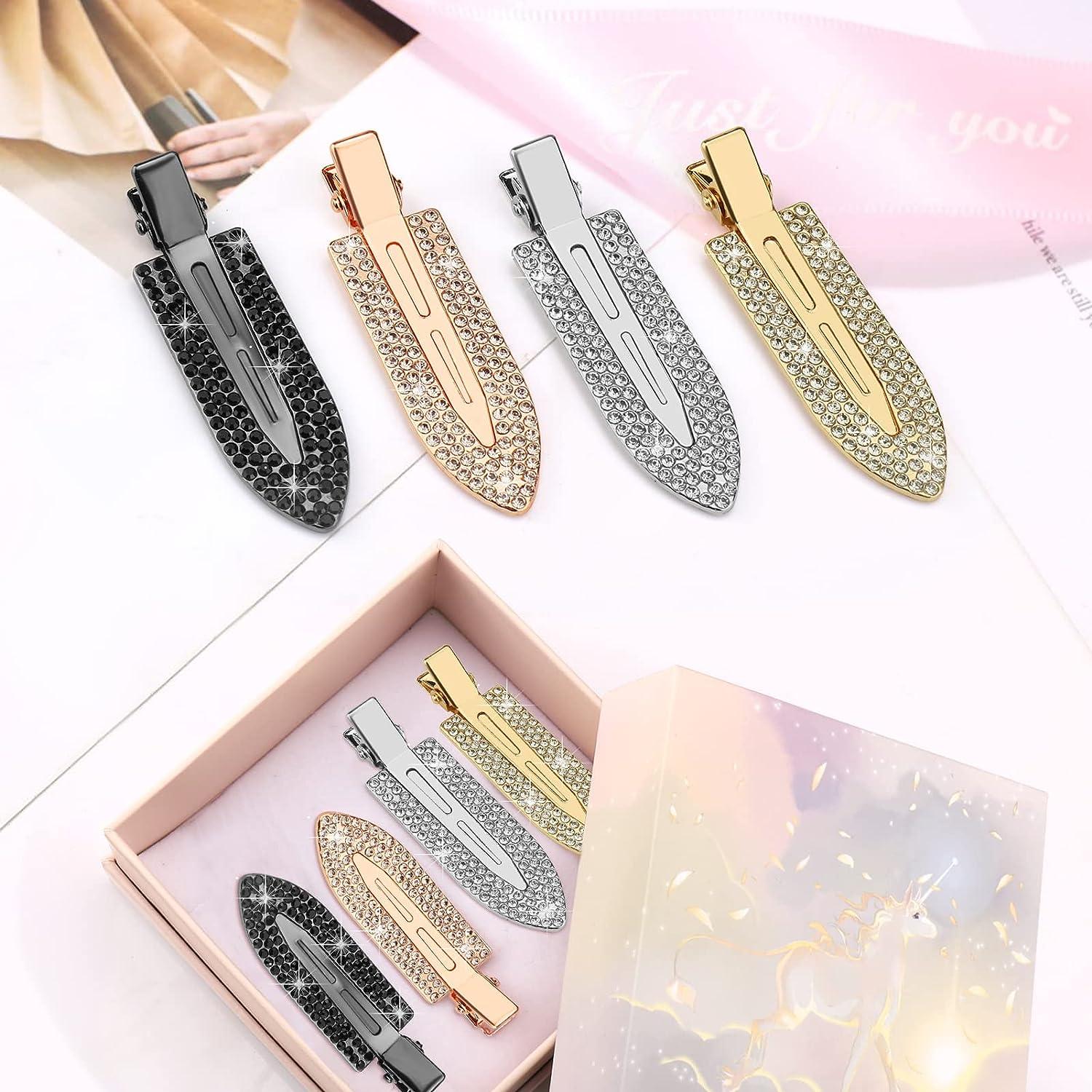 Jakeni No Bend Hair Clips Fashion No Crease Hair Barrettes For Women