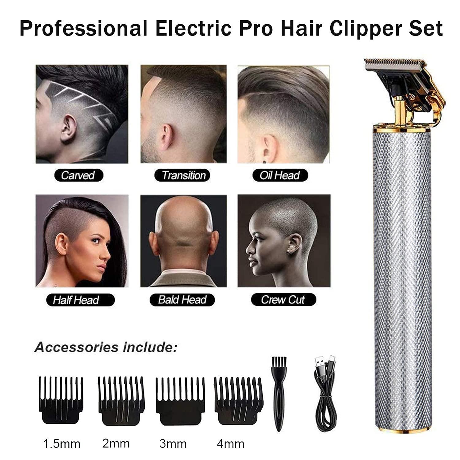 Professional Hair Trimmer Clipper, Zero Gapped T-Blade Close
