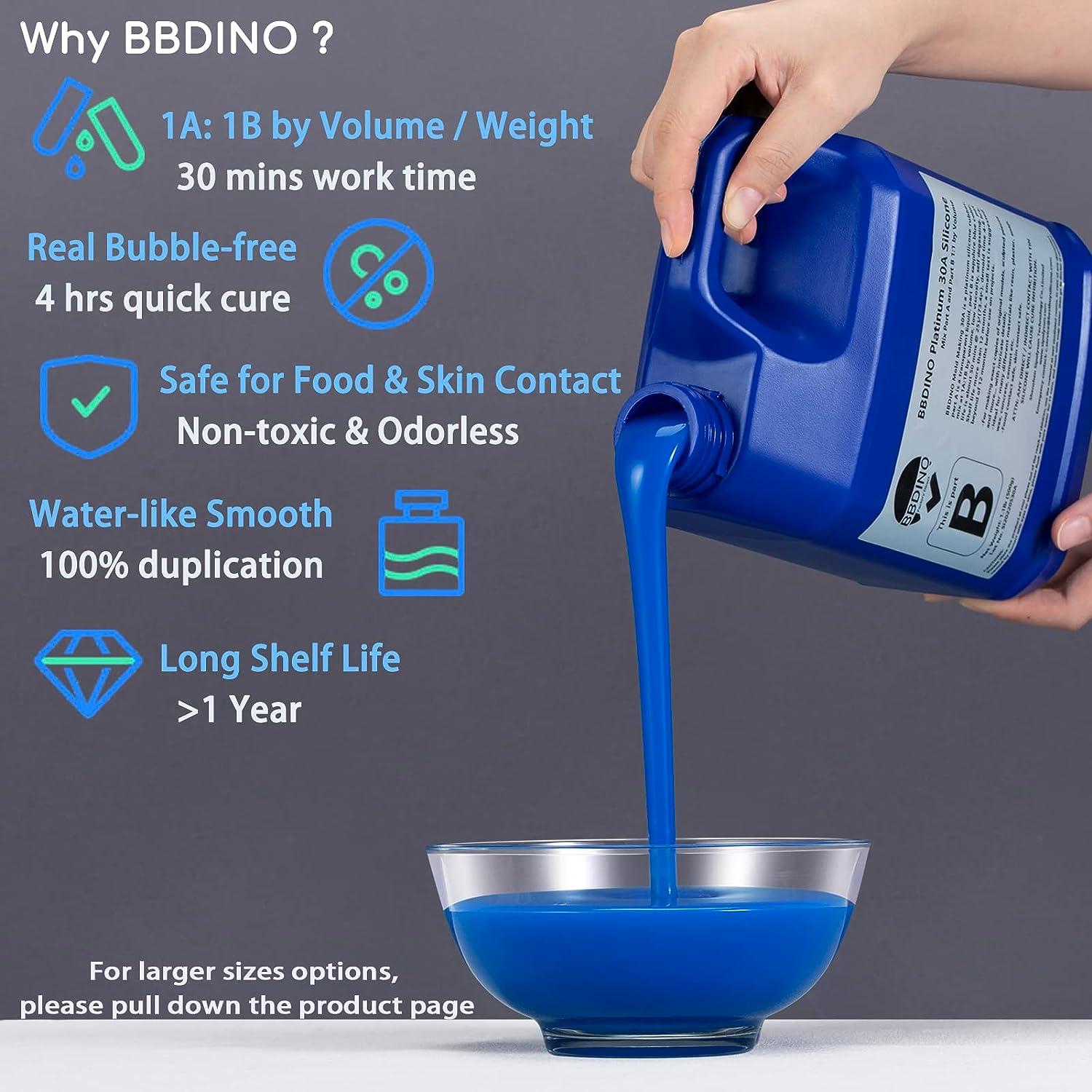 BBDINO Silicone Mold Making Kit, Mold Making Silicone Rubber N.W