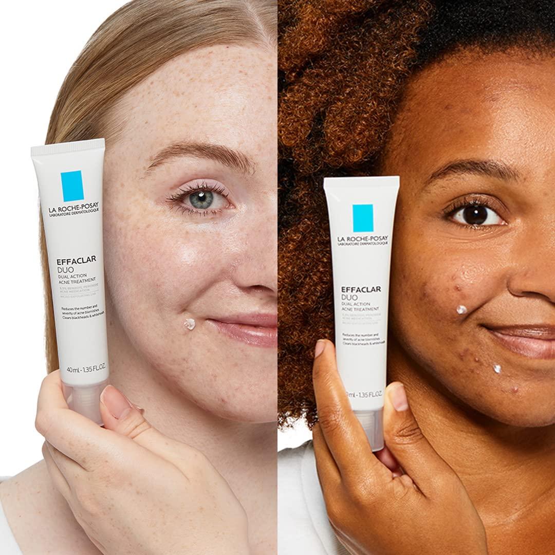 La Roche Posay Effaclar Duo Dual Action Acne Spot Treatment Cream With Benzoyl Peroxide Acne