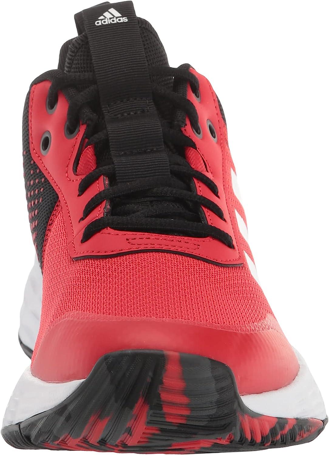 9 adidas The Game Own Red/White/Core Vivid Shoe Men\'s Basketball Black