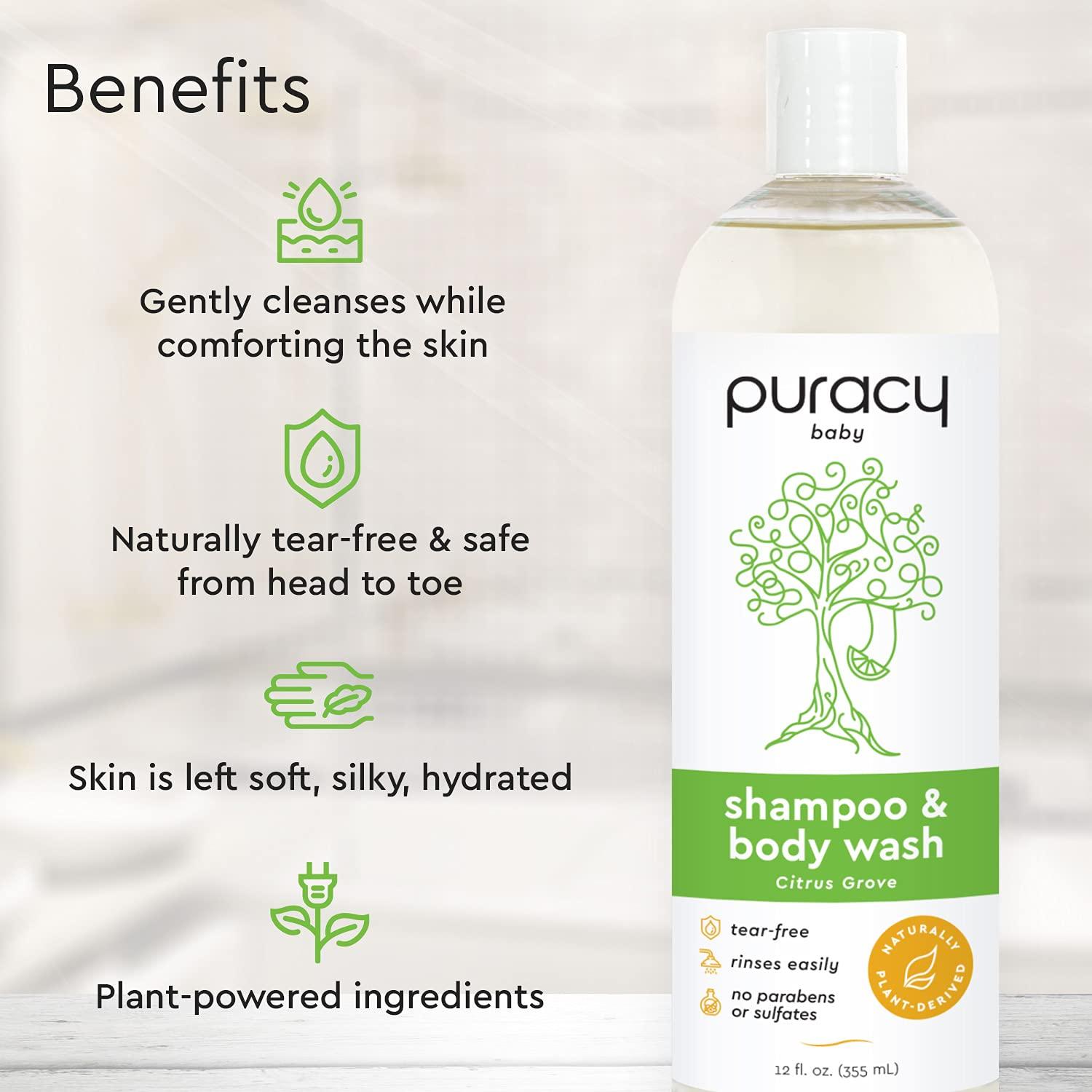 Puracy children's sale body wash