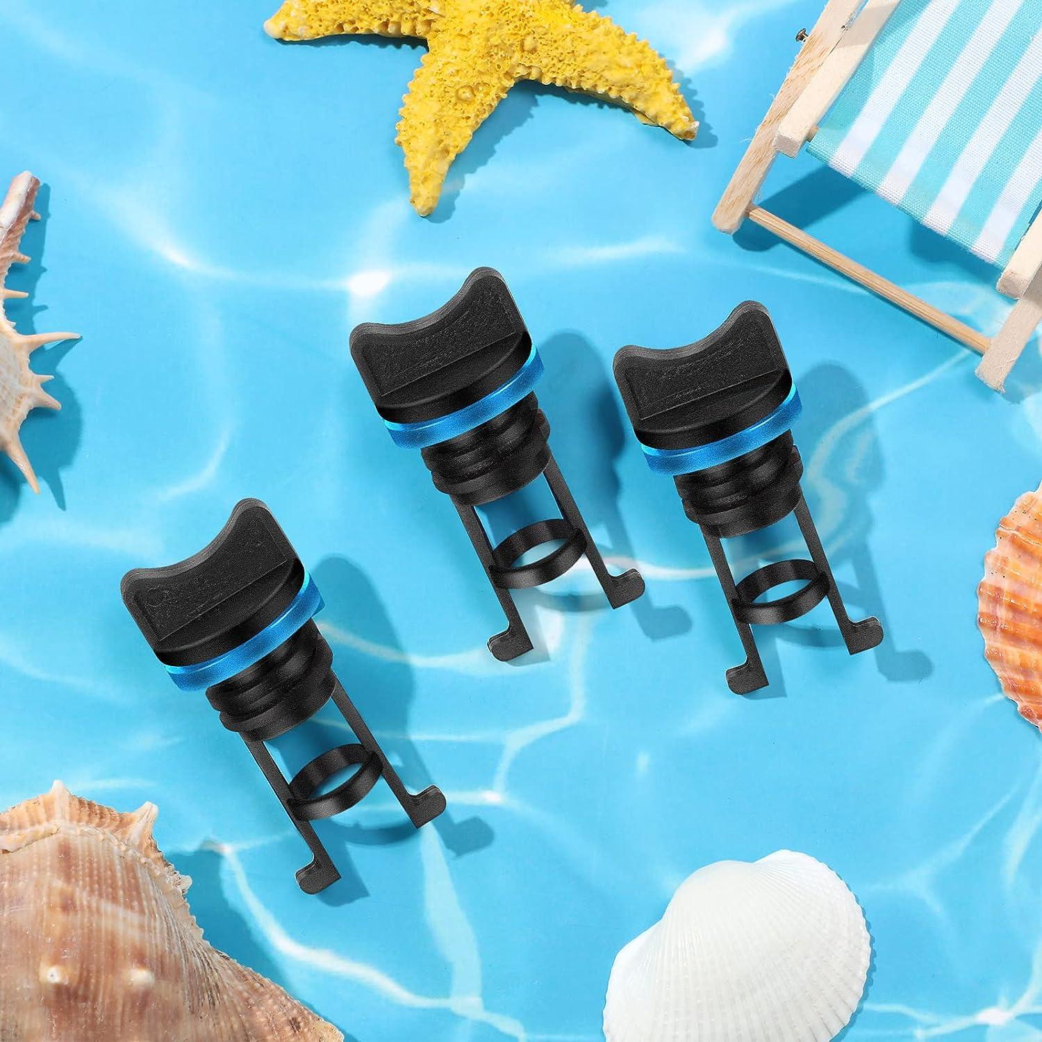 Nylon Kayak Drain Plug Kit Thread Drain Plugs Canoe Boat Hull Thread