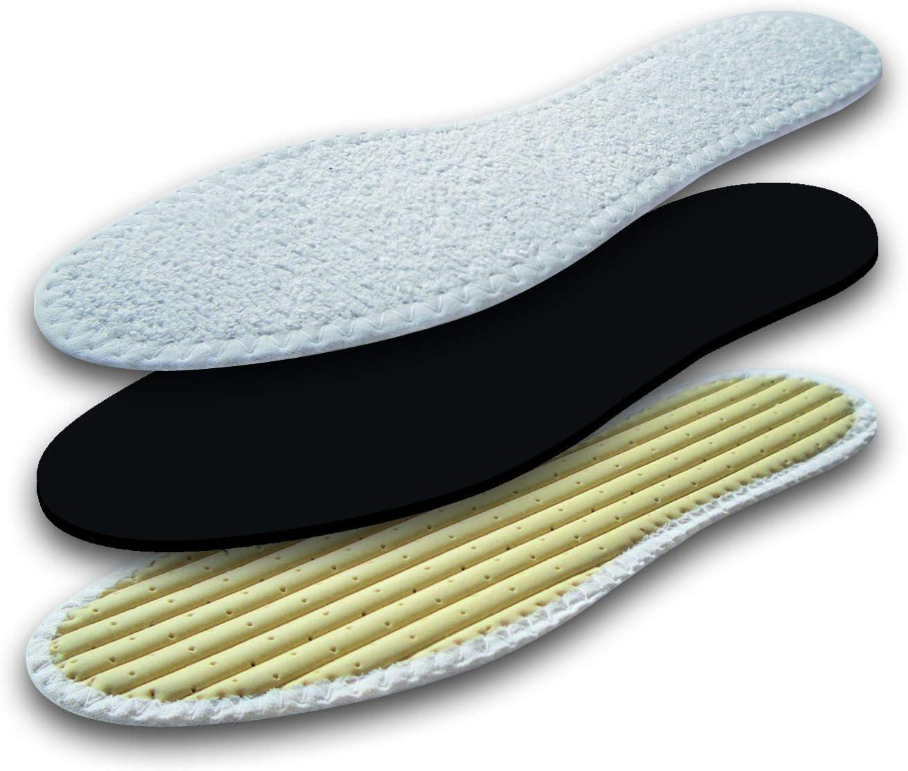 Tacco Summer Shoe Insoles Inserts Perfect for Barefoot Shoes Fluffy