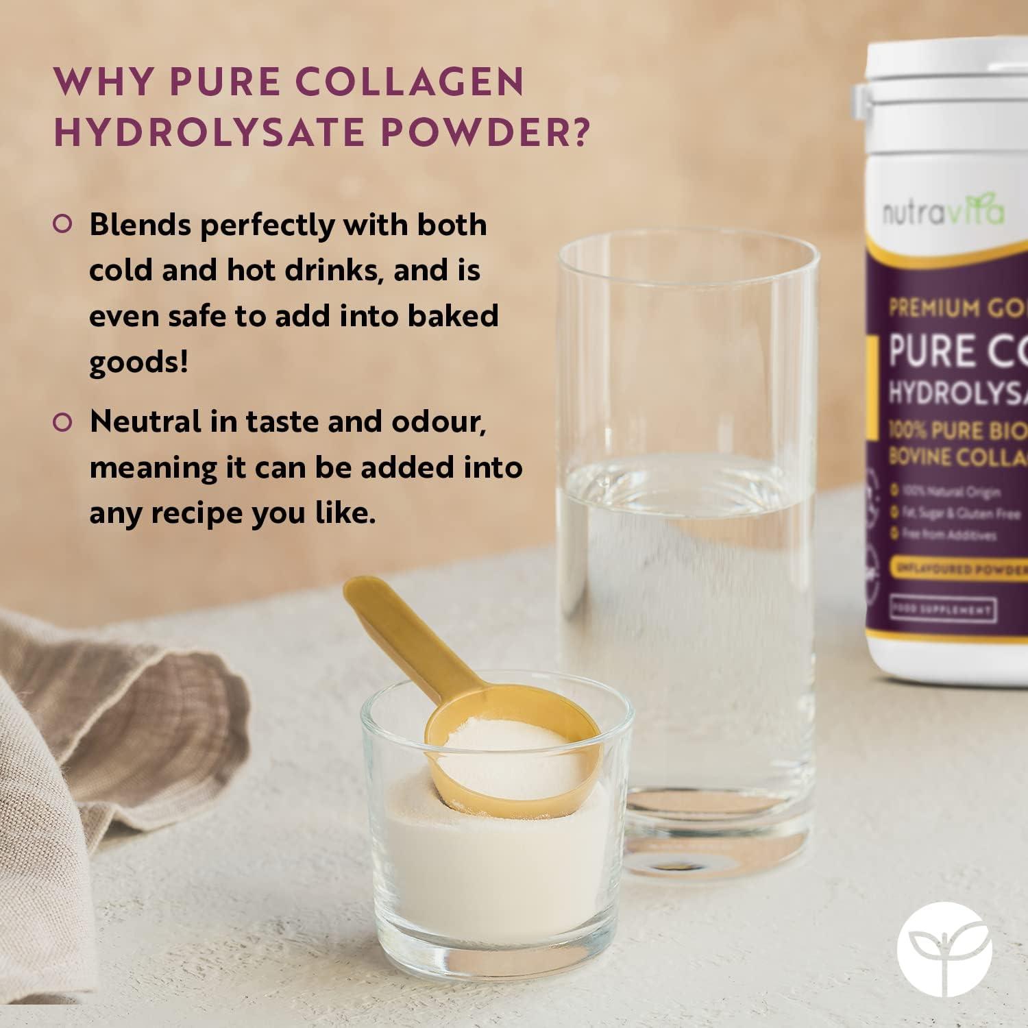 Collagen Powder 500g - Premium Gold Standard Bovine- 50 Servings - View #7