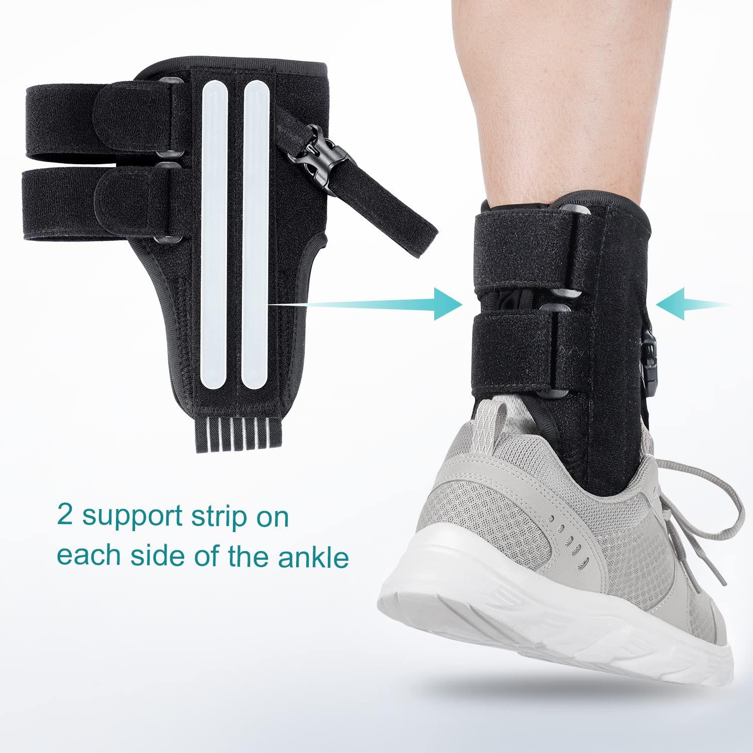 Foot Drop Brace for Improved Walking Gait AFO Brace for Drop Foot Helps Prevent Falls and