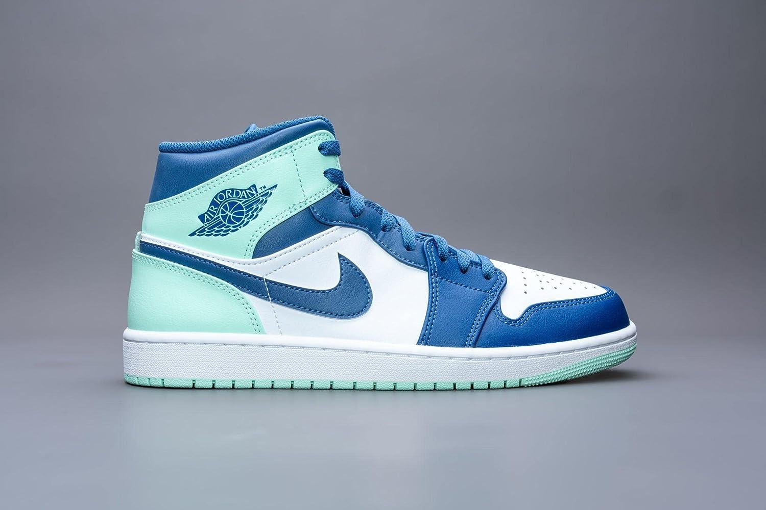 Nike air jordan on sale 1 one mid azules