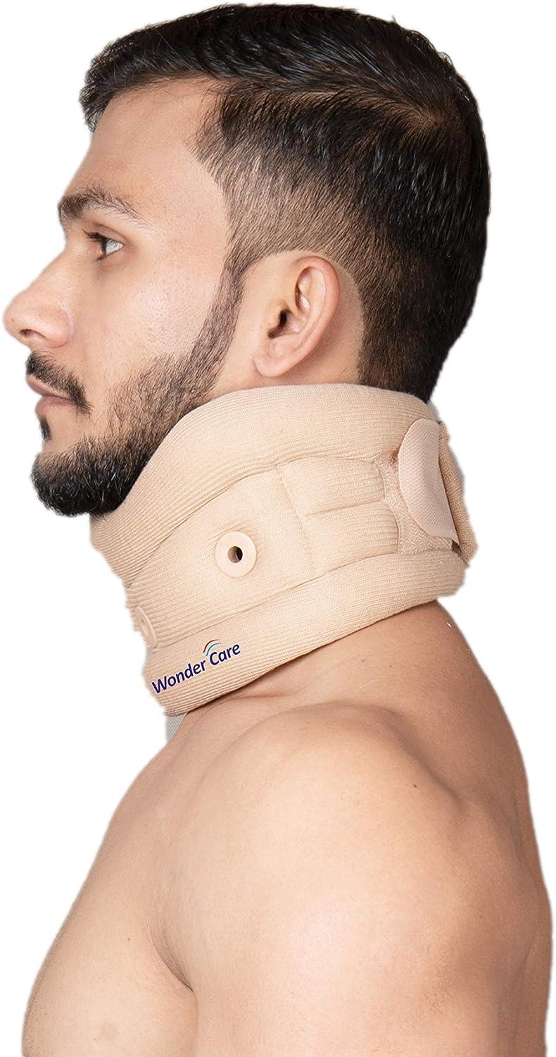 Tynor Cervical Collar Soft with Support, Beige, Large, 1 Unit : :  Health & Personal Care
