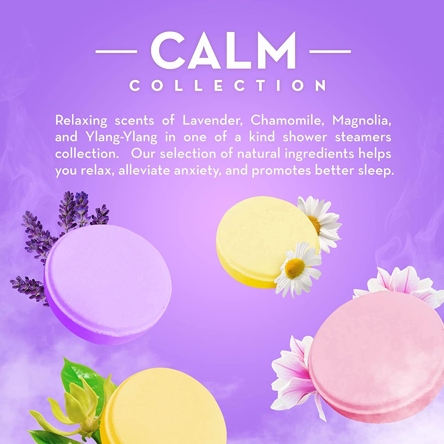 Shower Steamers Aromatherapy (16 Pack) Essential Oil Shower Bombs (All