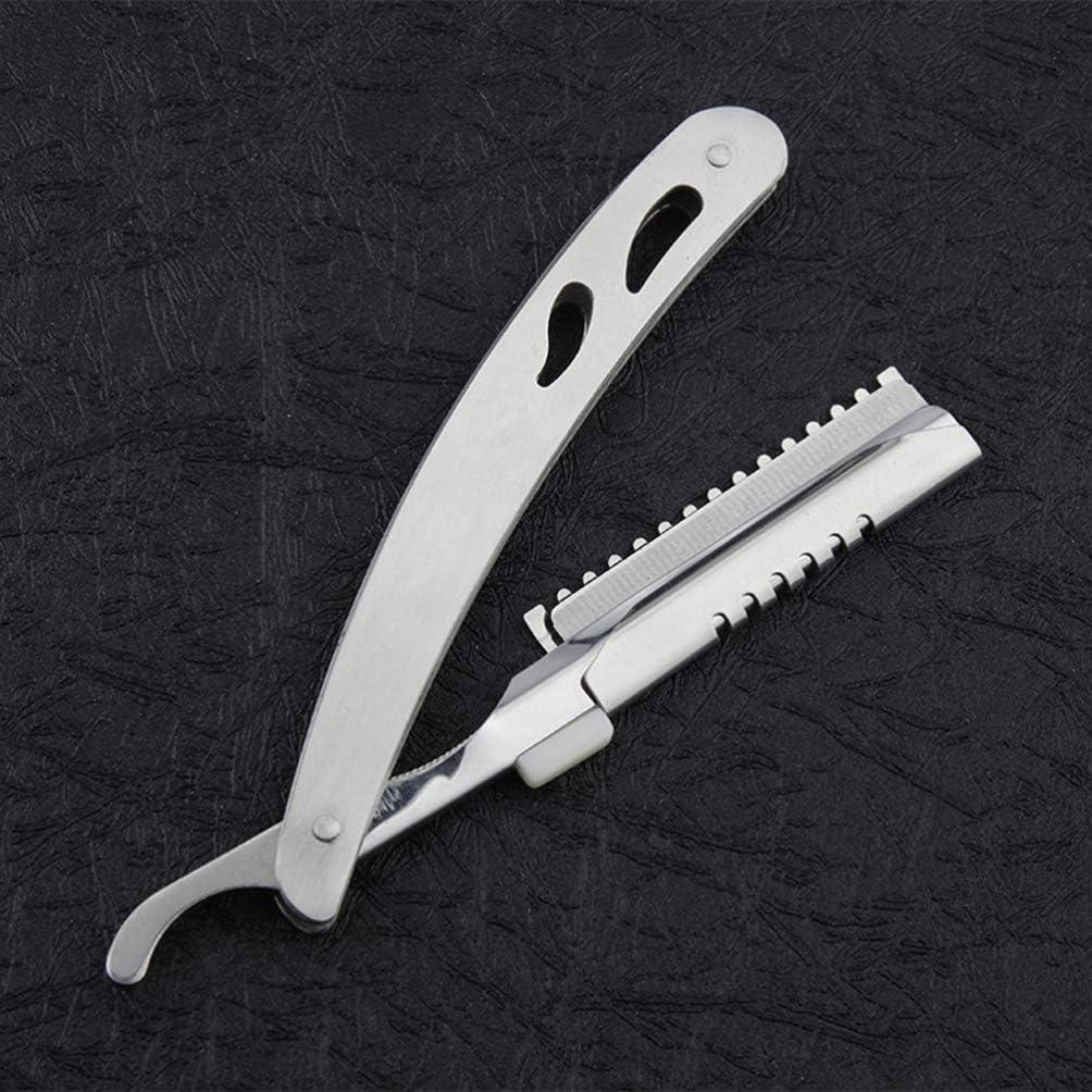 Minkissy Man Folding Razor - Vintage Straight Edge Razor with ...