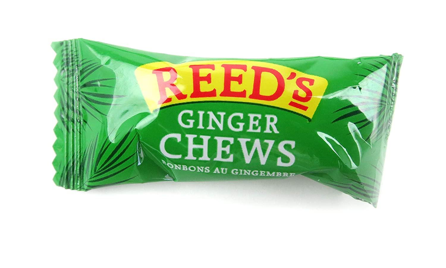 Reed's Ginger Candy Chews 2lb Bag Standard Packaging
