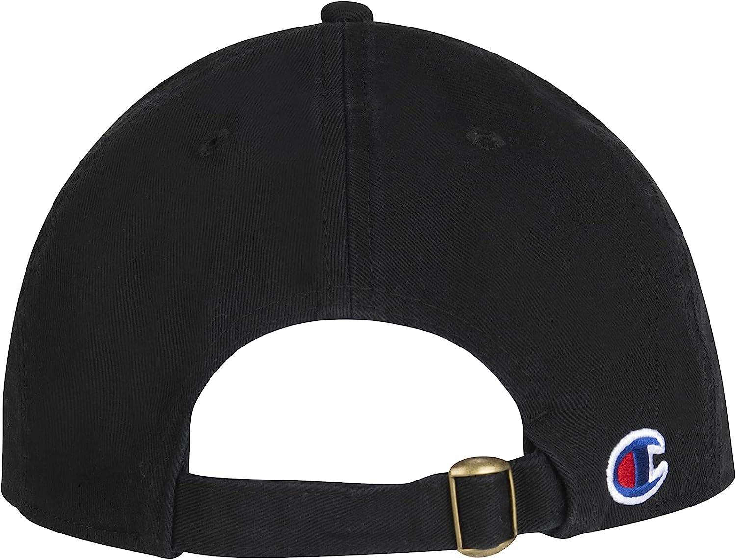 Champion Ameritage Dad Cap Medium Black Adjustable Stylish