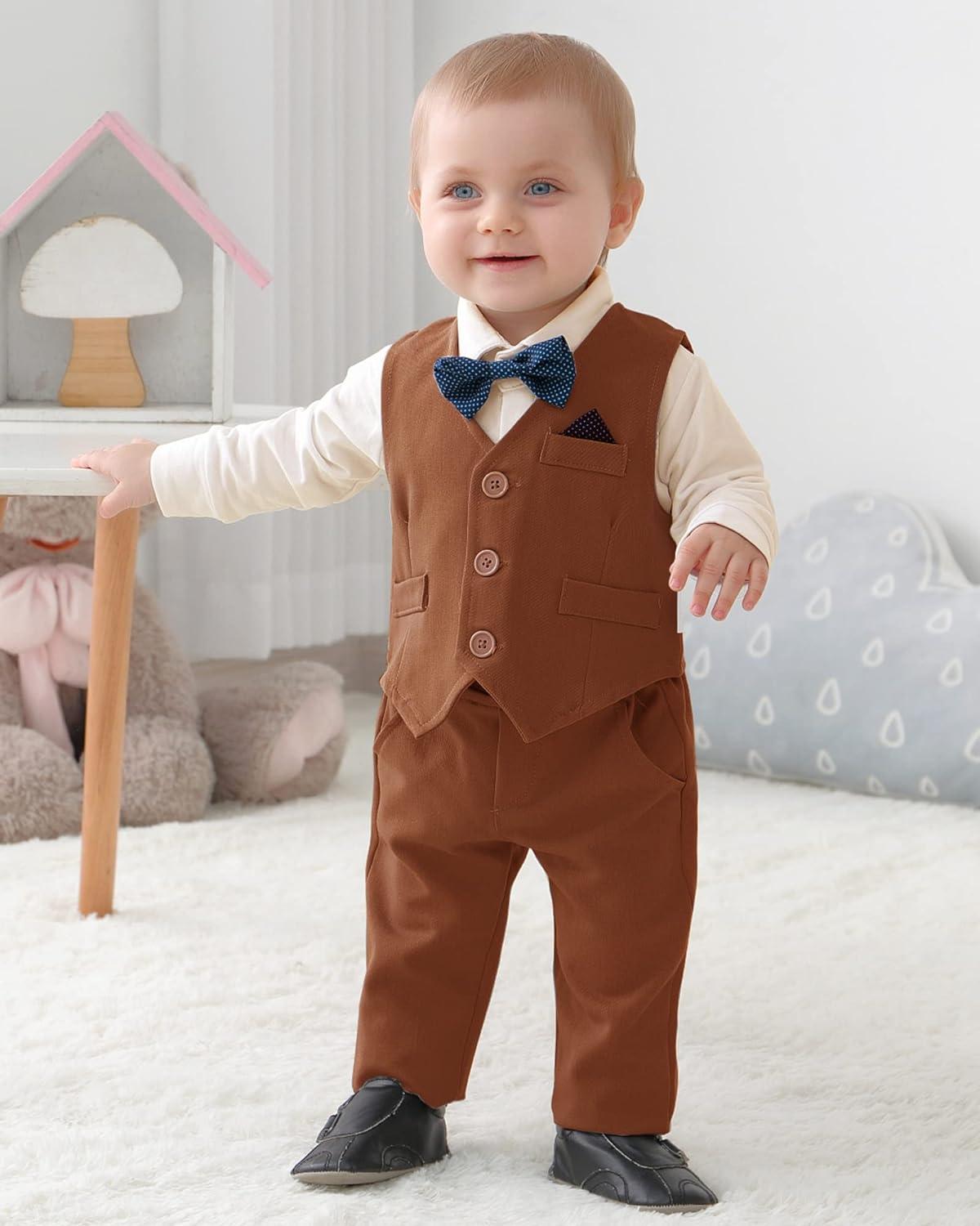 long brown leather dress Bébé – flourestudio