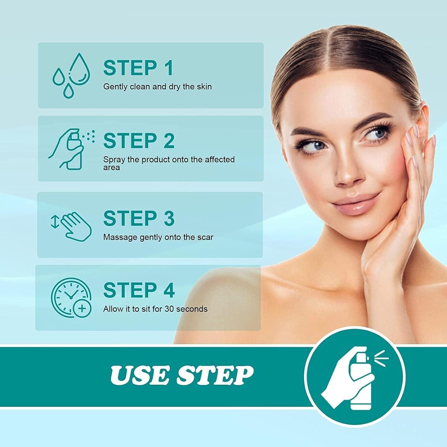 South Moon Medical Grade Scar Spray Advanced Scar Removal Treatment