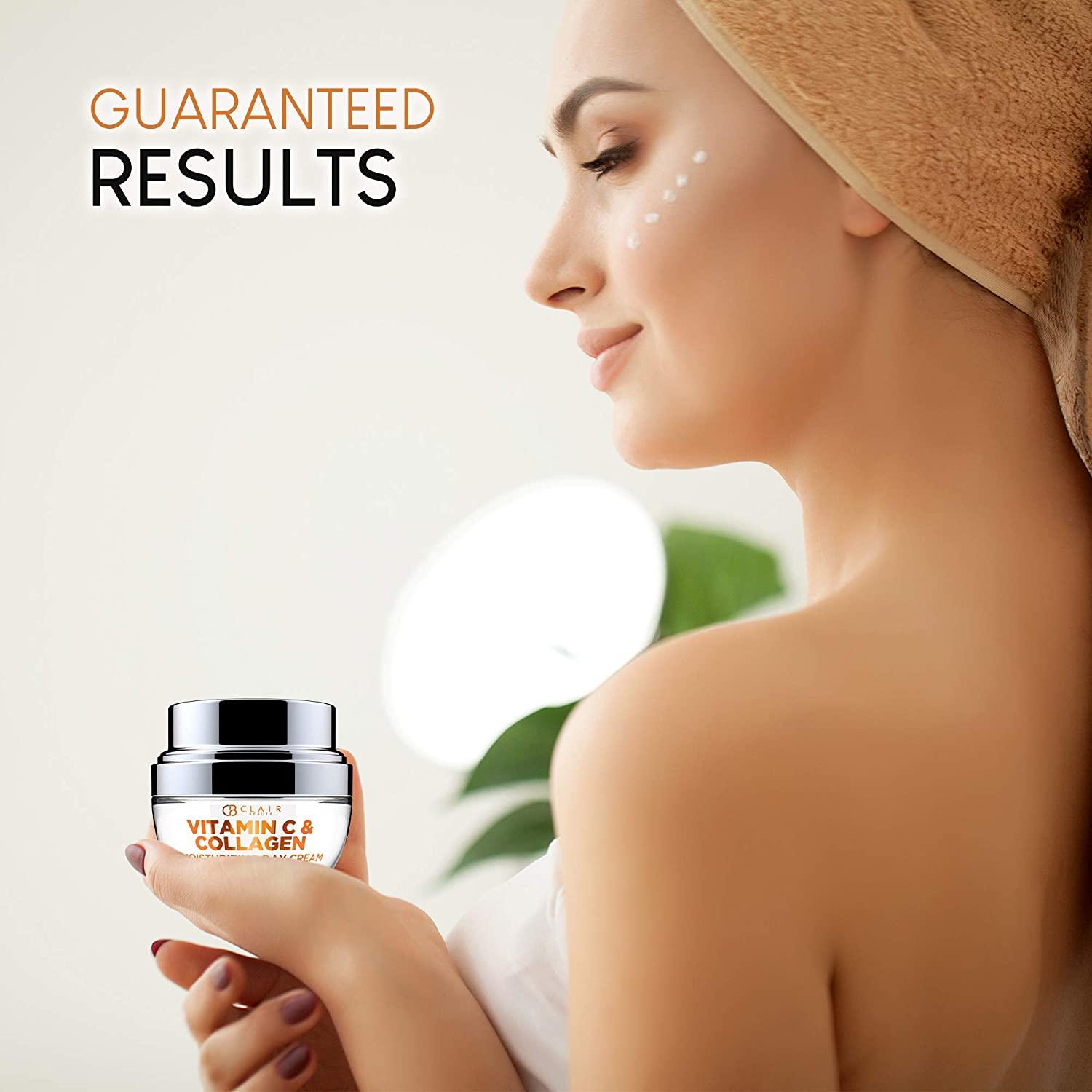 CLAIR BEAUTY Vitamin C & Collagen Day Cream Revitalizing & Brightening 50mL