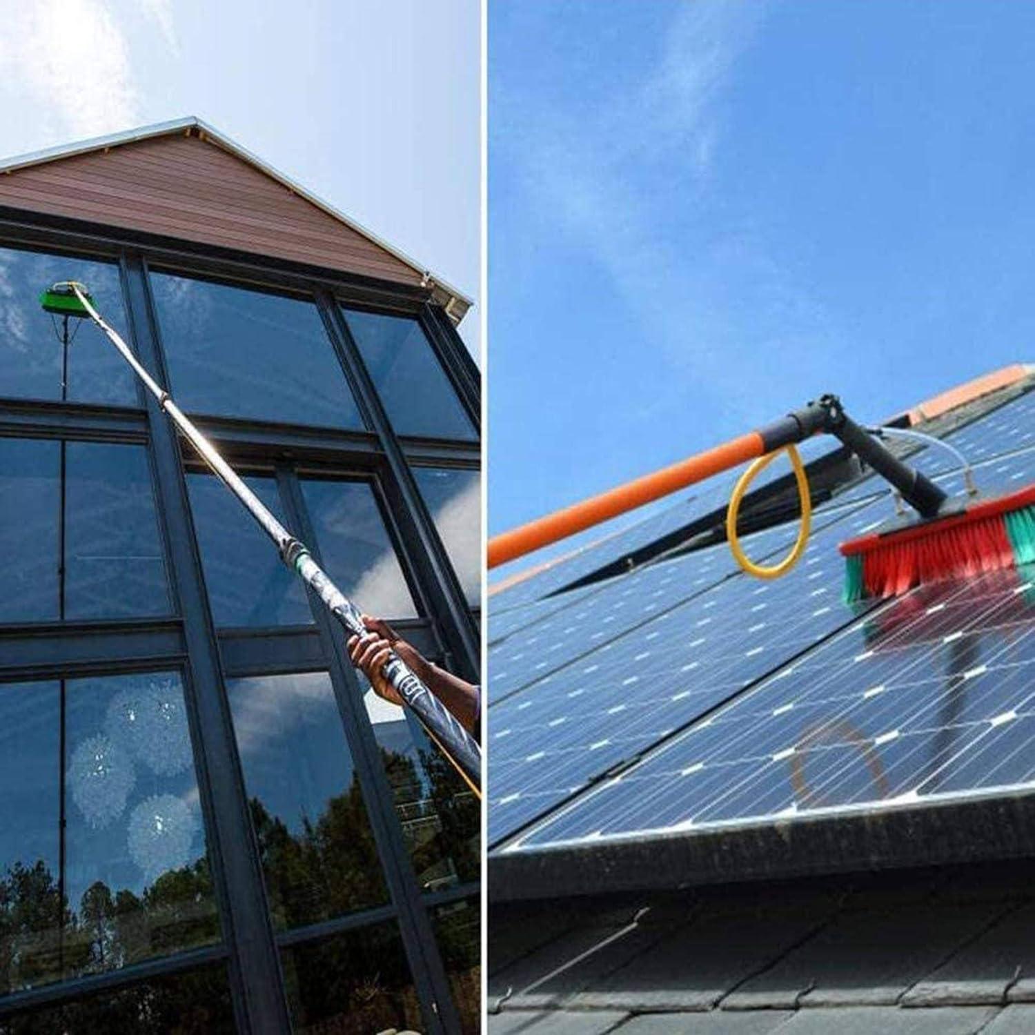 Cleaning Brushes Water Fed Pole Adjustable Window Cleaning Brush 3.6M