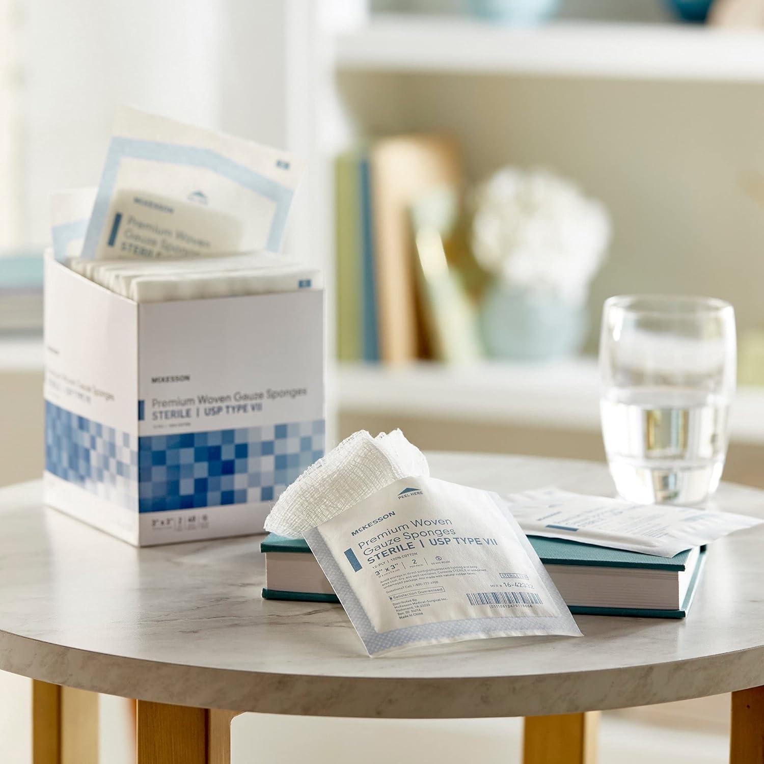 McKesson Premium 3x3 Inch Sterile Gauze Sponges - 80 Count | Buy Now ...