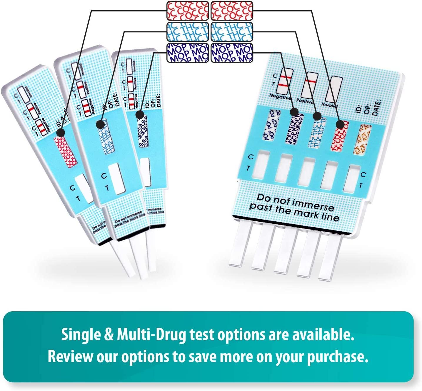 MiCare 2pk Nicotine/Tobacco/Cotinine Urine Test Card 200ng/mL Cutoff
