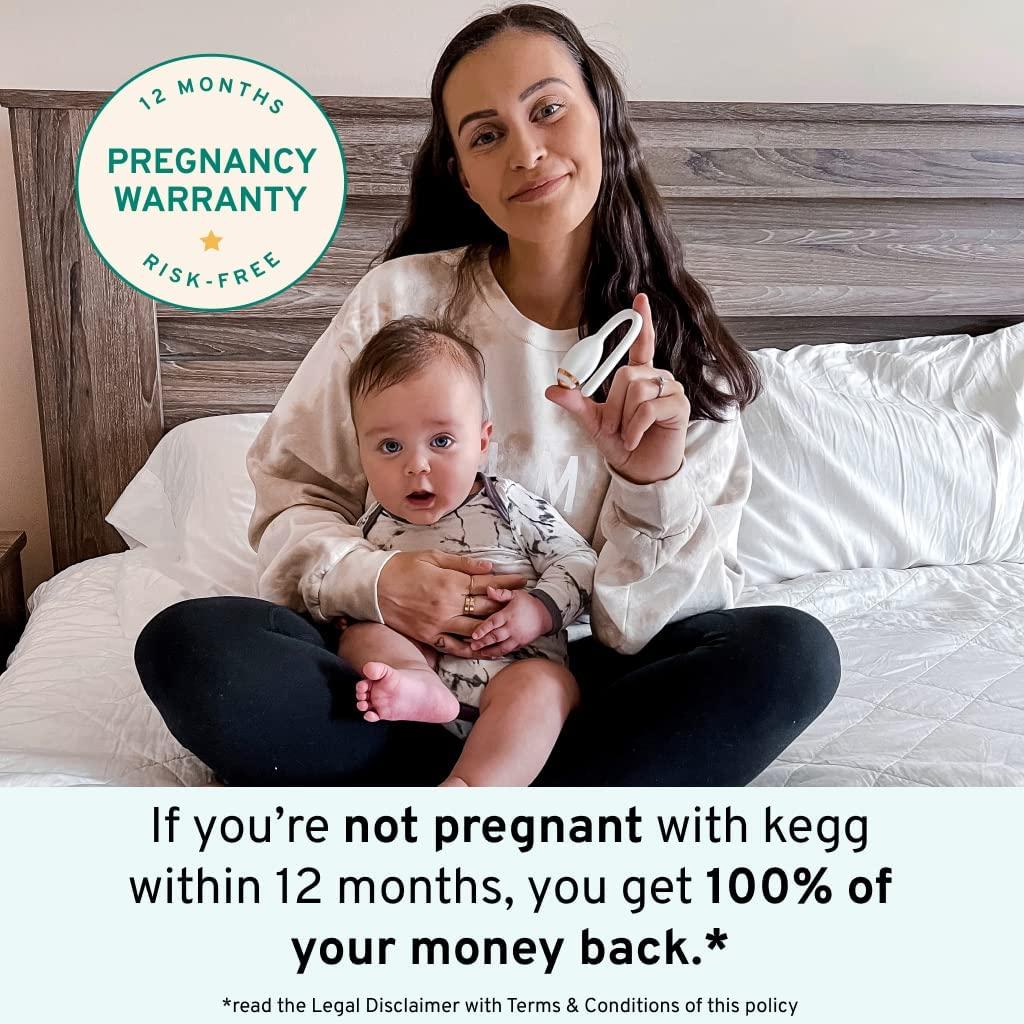 kegg Fertility Tracker + Free Fertility App, 12-Month Pregnancy Warranty, No Recurring Costs, Predicts Fertile Window