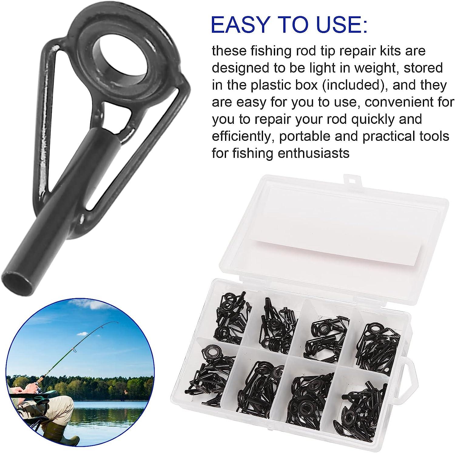 Rod Guide Fly Rod Repair Fishing Rod Eyelet Inserts Rod Building